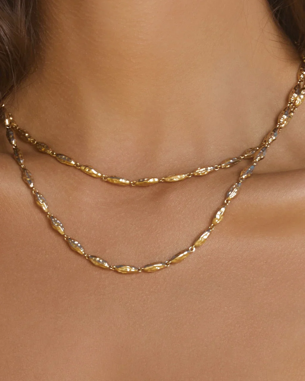 Gigi Necklace Gold - Image 8