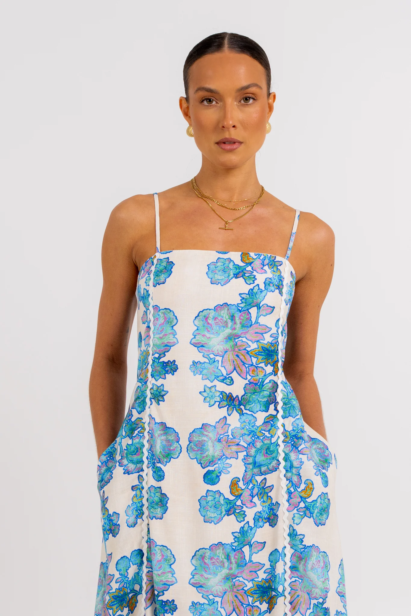 Grazie Maxi Dress Inkora Print - Image 7