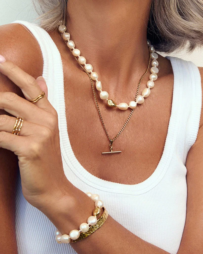 Hariette Necklace Pearl - Image 8