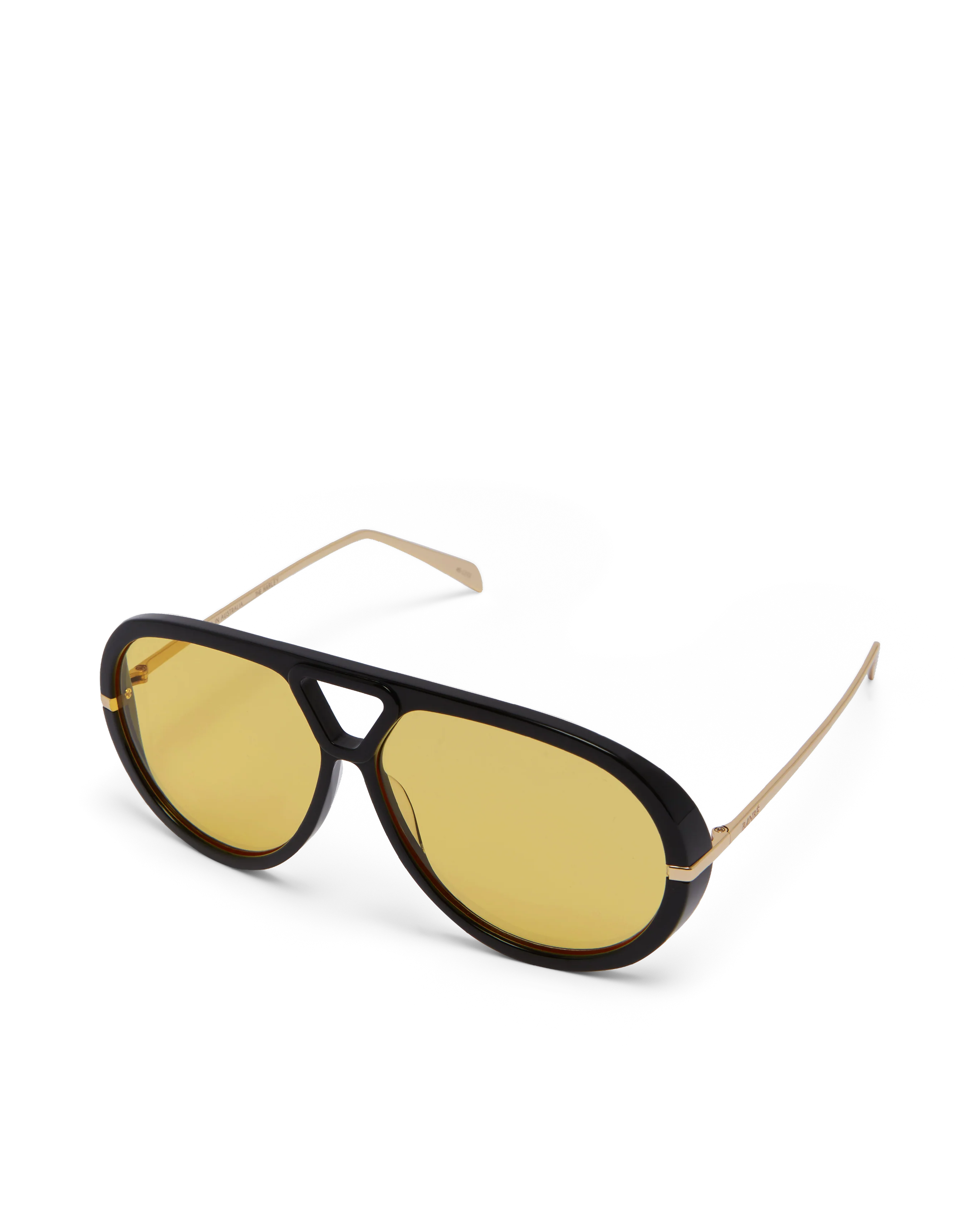 Harley Sunglasses Black Yellow - Image 2
