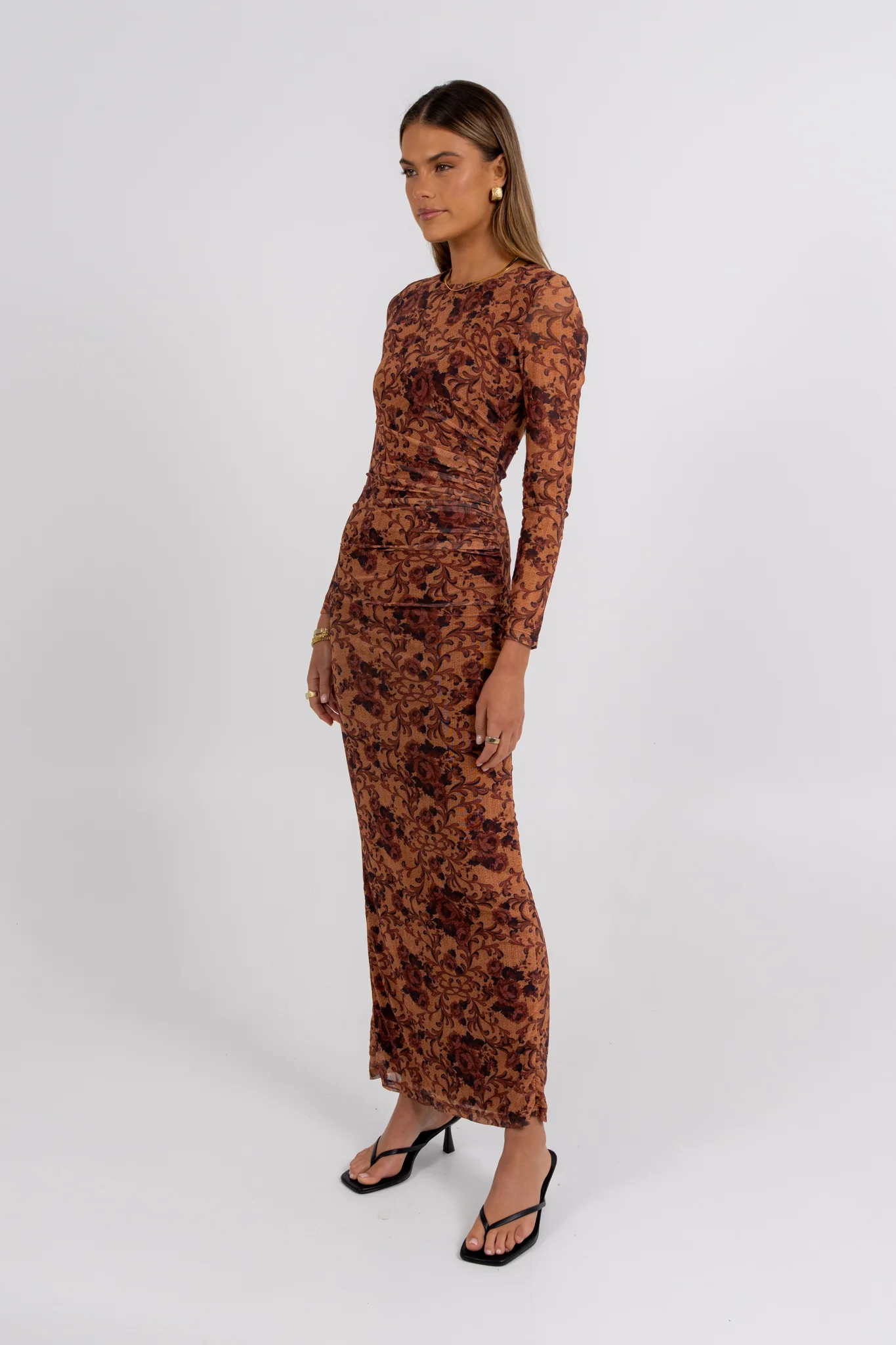 Helena Maxi Dress Heirloom Print