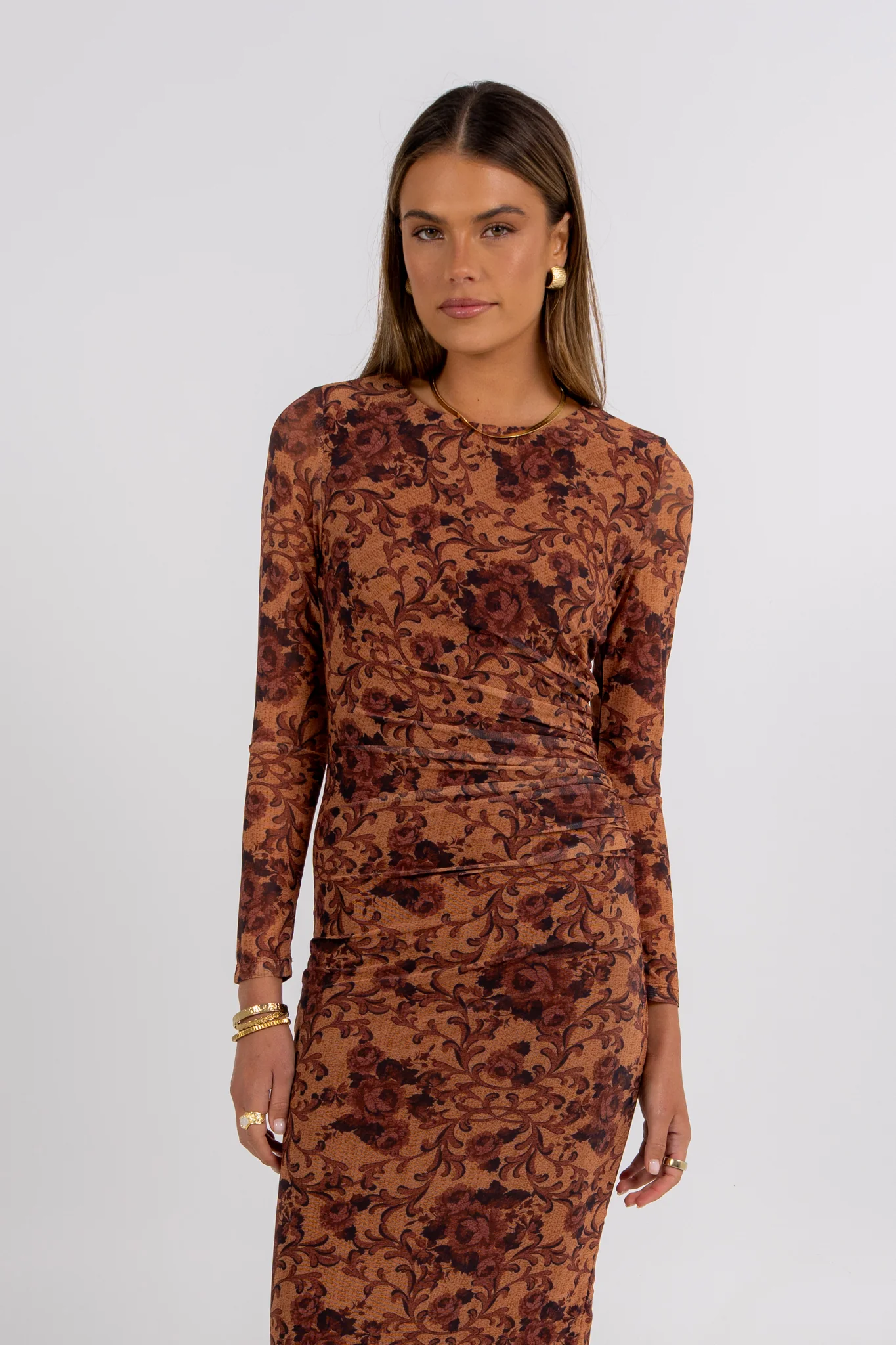 Helena Maxi Dress Heirloom Print - Image 9