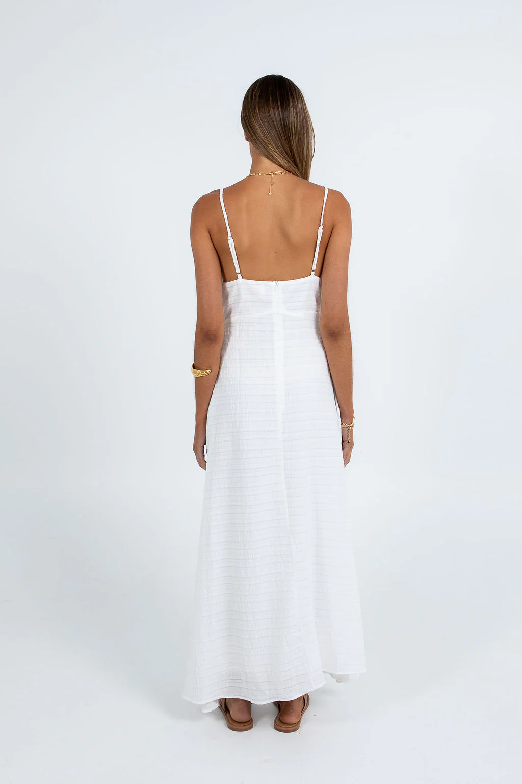 Hyacinth Maxi Dress White - Image 5