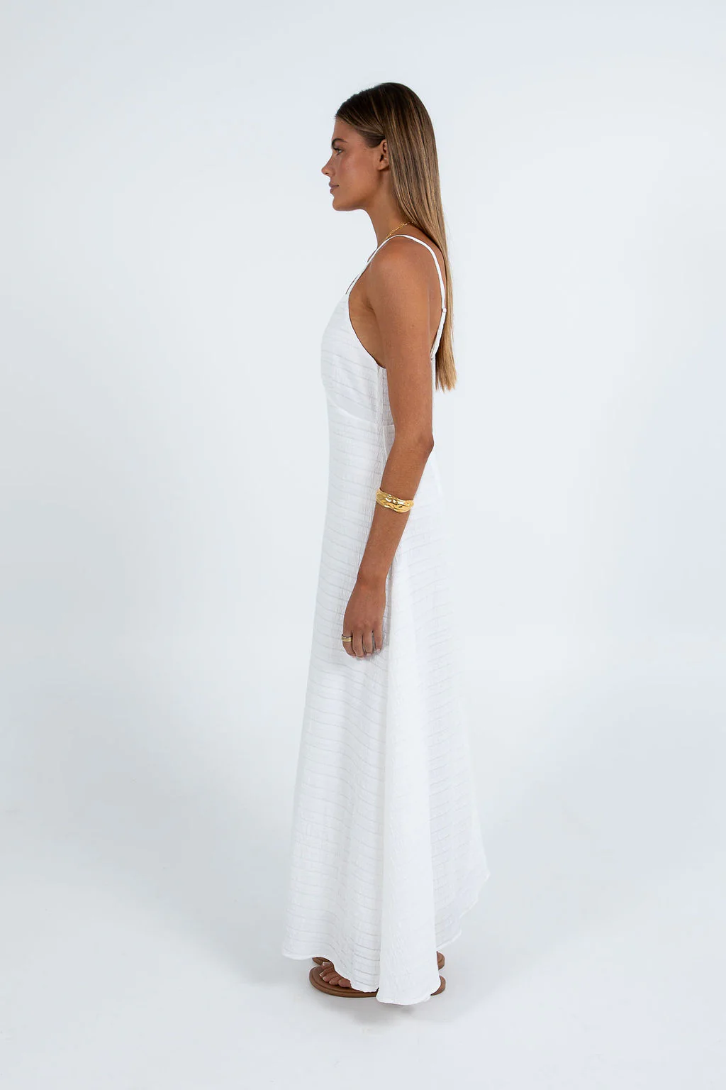 Hyacinth Maxi Dress White - Image 7