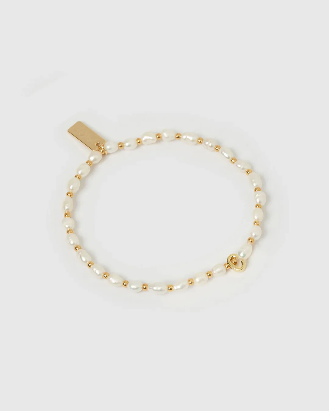 Initial Bracelet Pearl - Image 2