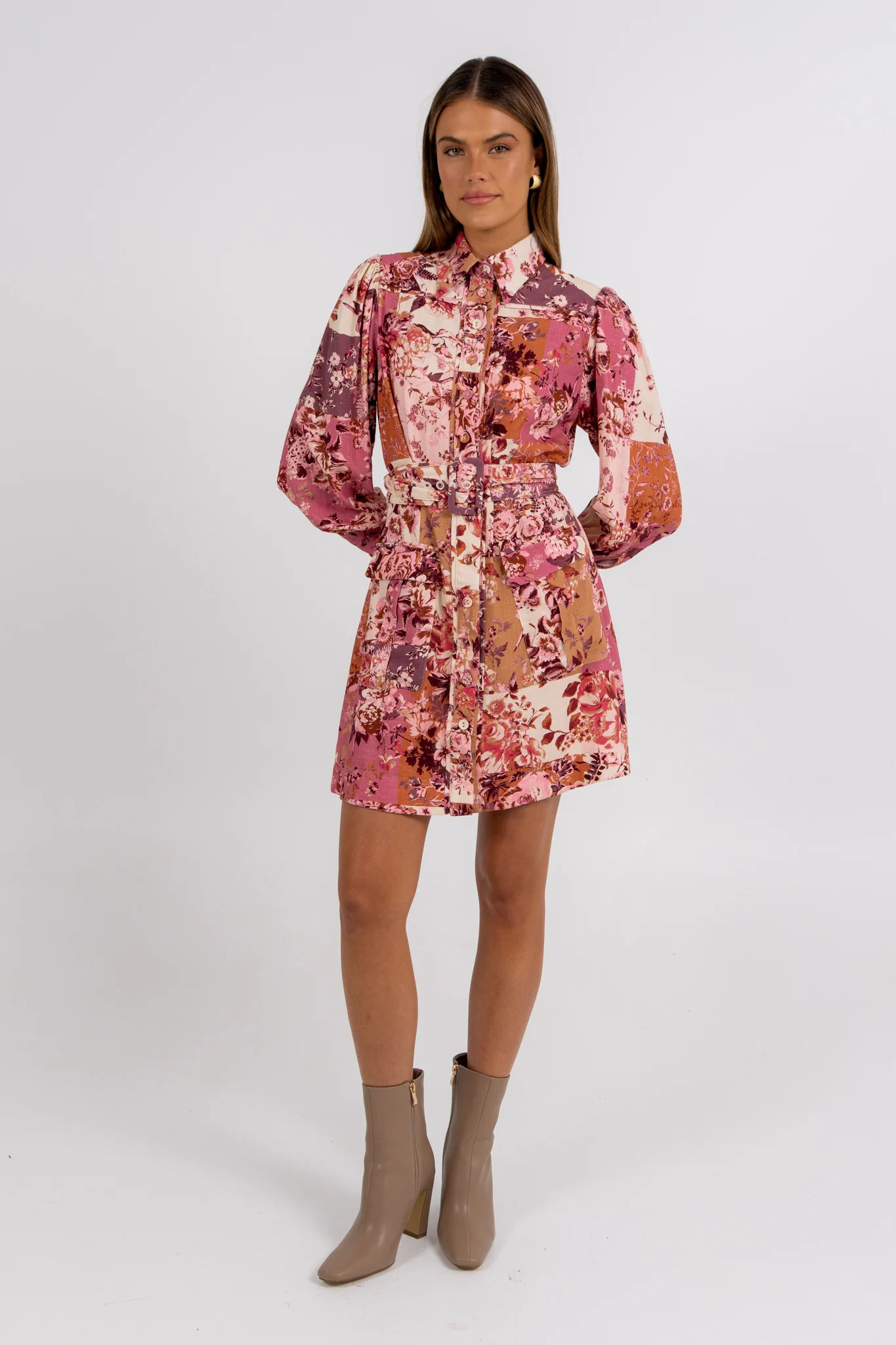 Jolanda Mini Dress Fleur Print - Image 5