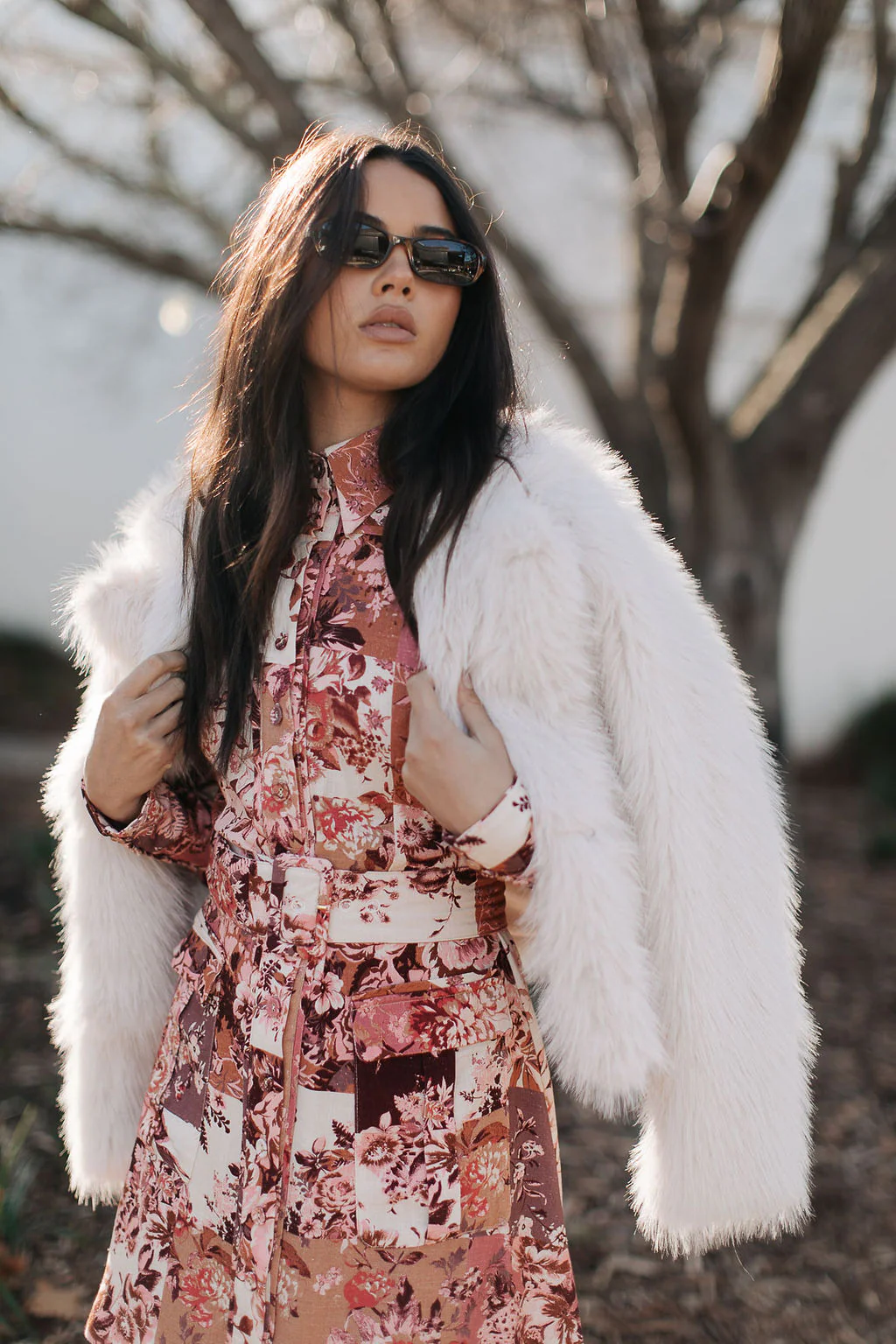 Jolanda Mini Dress Fleur Print - Image 6