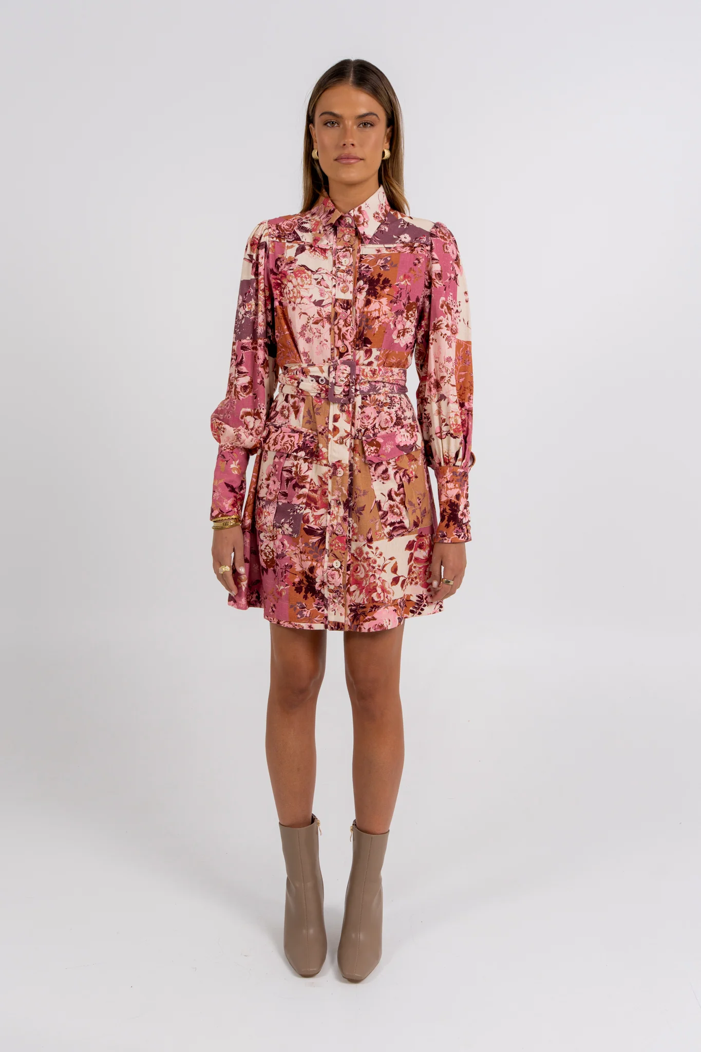 Jolanda Mini Dress Fleur Print - Image 8
