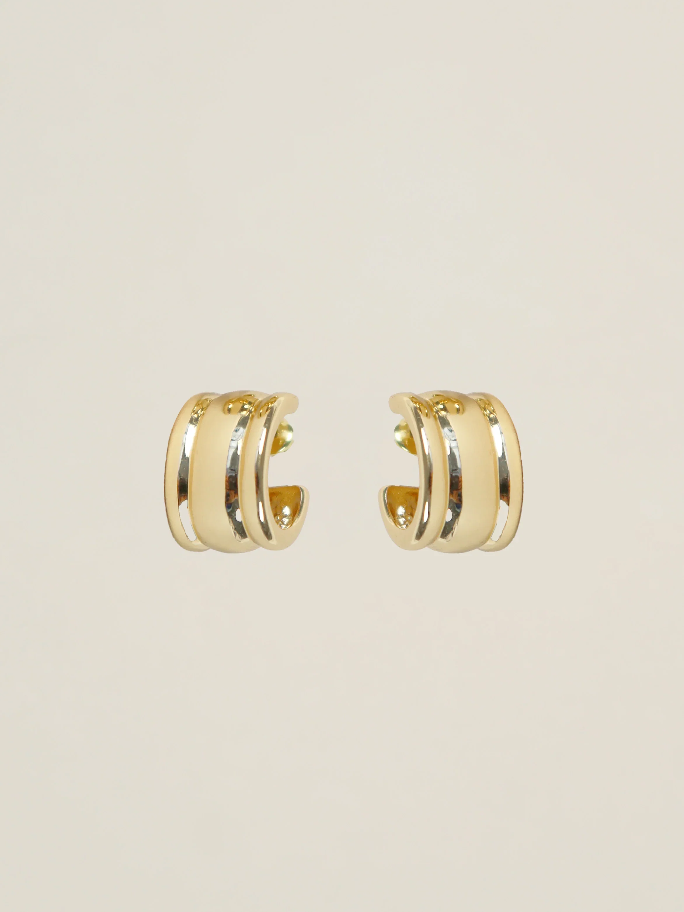 Kaia Hoop Earrings Gold
