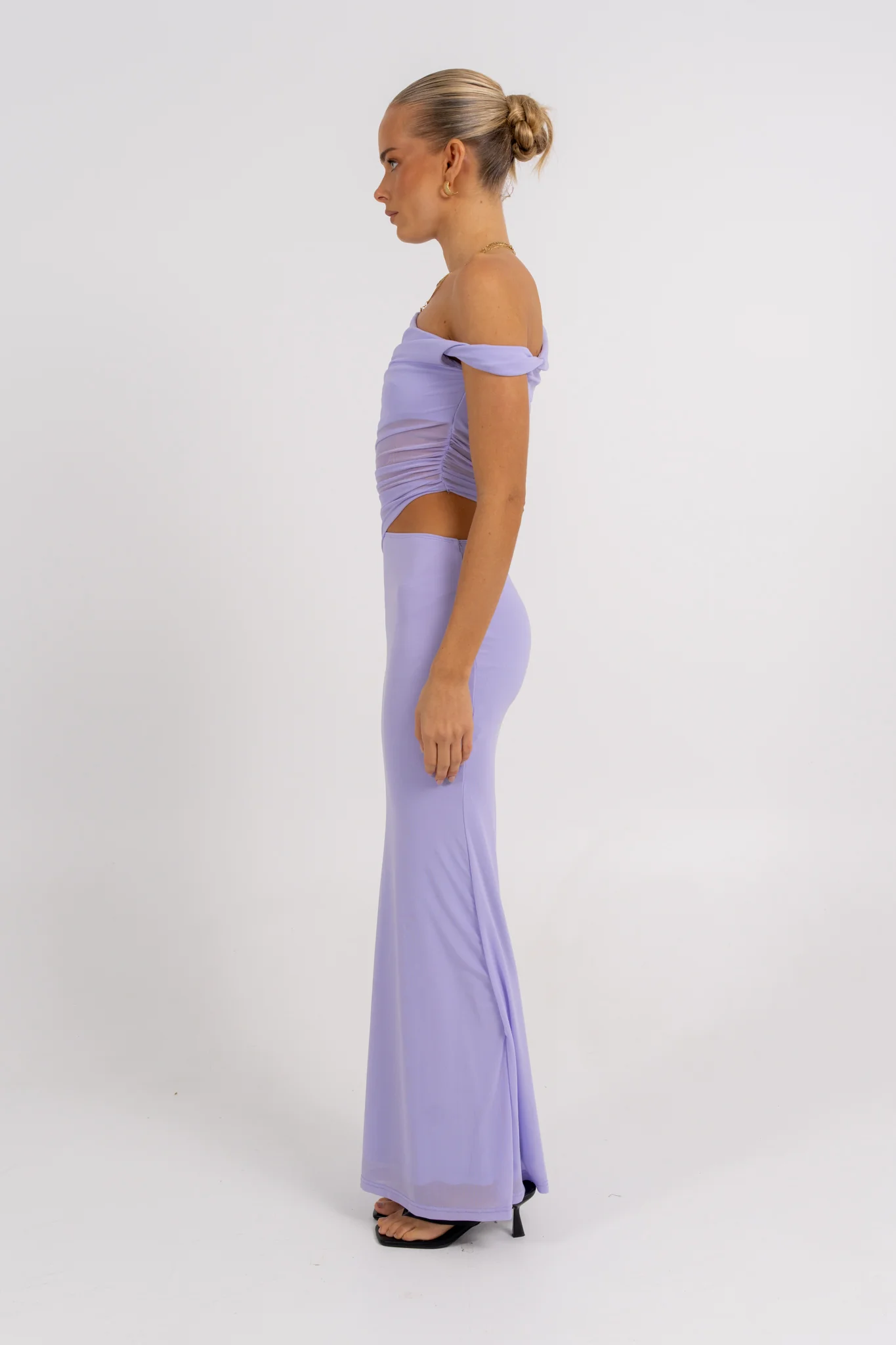 Karter Maxi Dress Lilac - Image 8