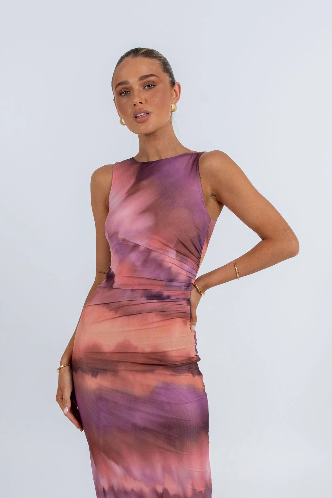 Kayla Maxi Dress Desert Haze - Image 7