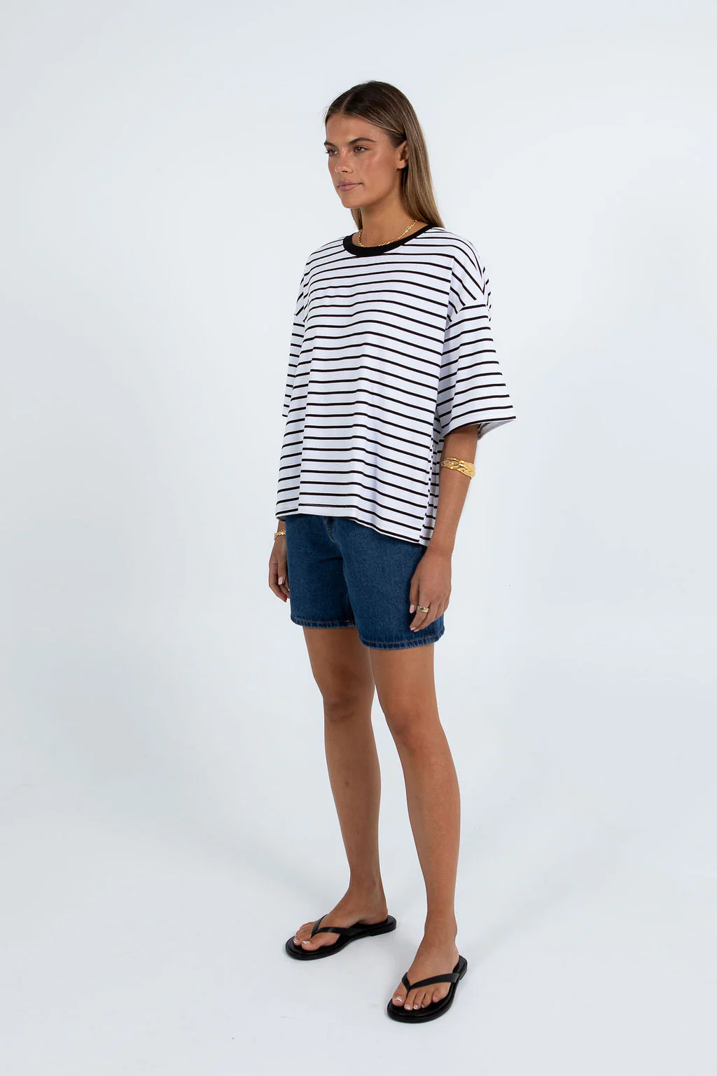 Kell Tee Black Stripe - Image 3
