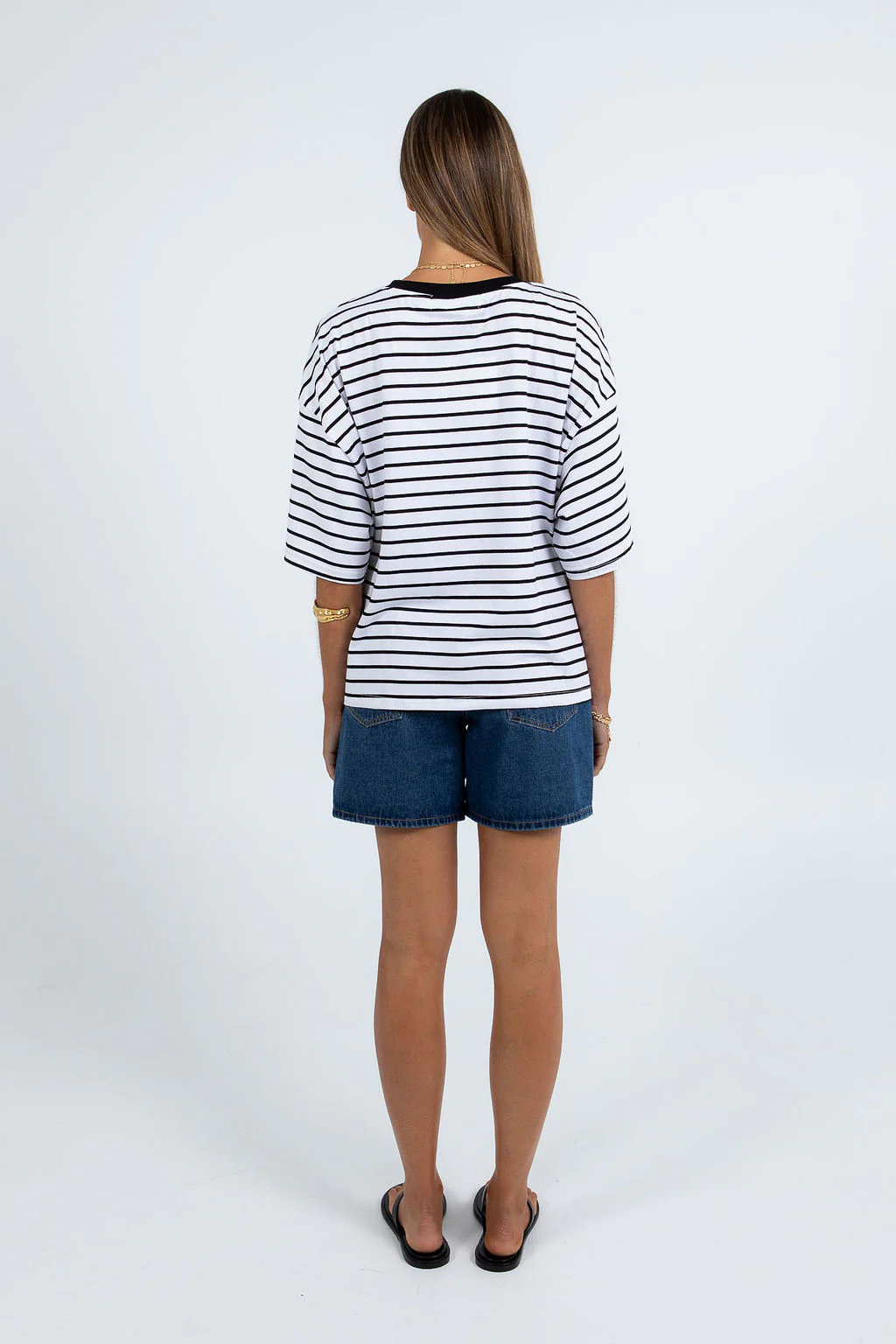 Kell Tee Black Stripe - Image 5