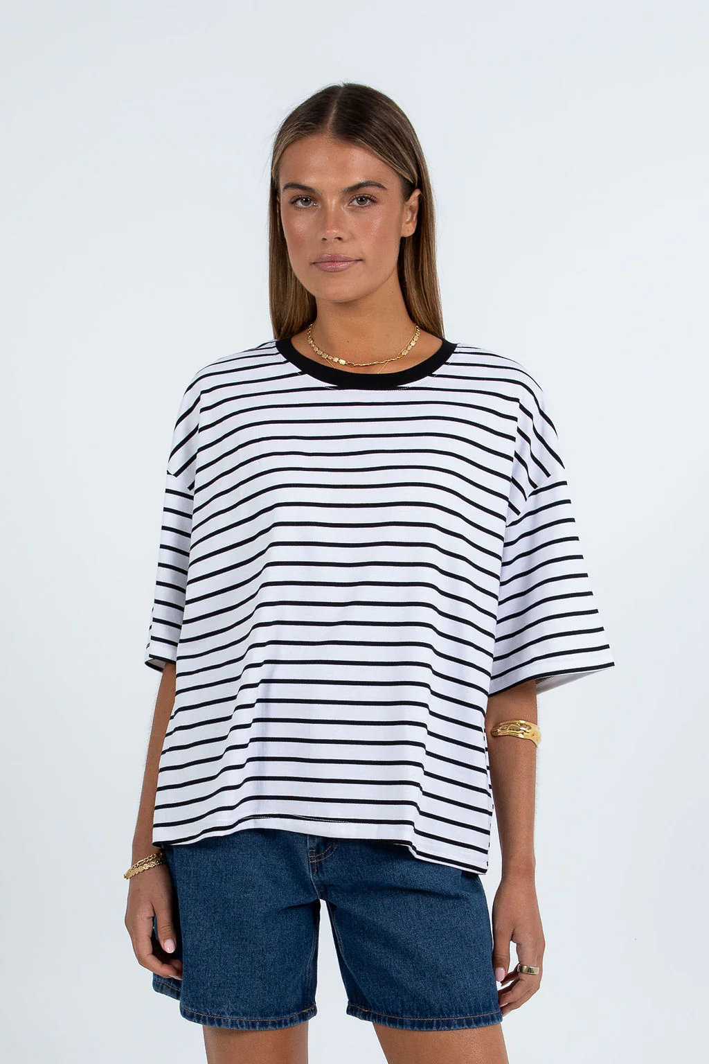 Kell Tee Black Stripe - Image 7