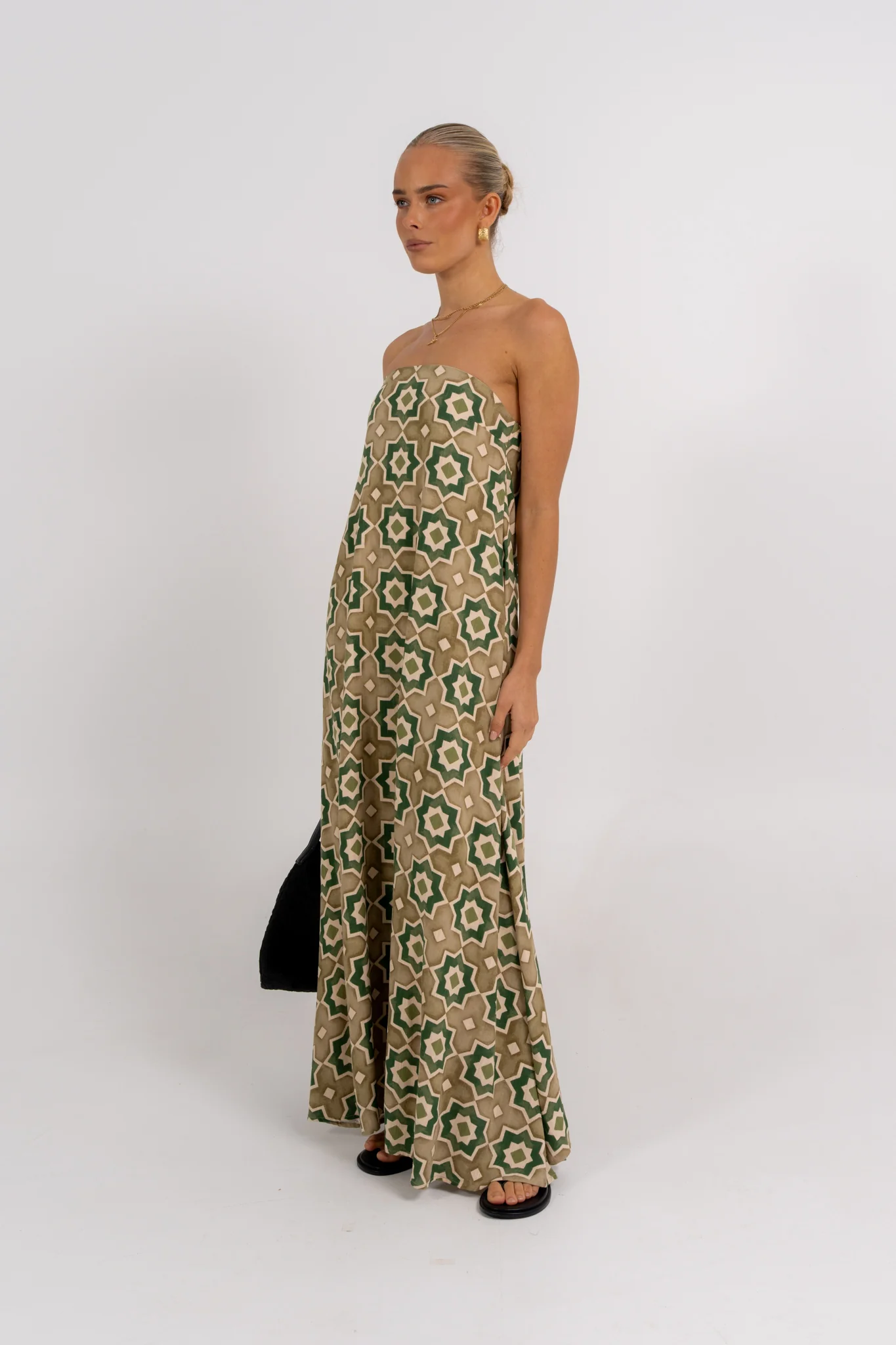 Kiama Dress Khaki Tile - Image 3