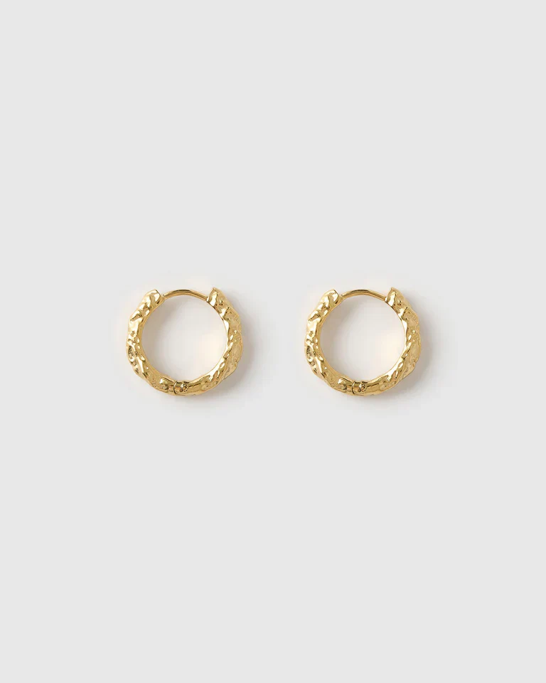 Kira Mini Hoops Gold