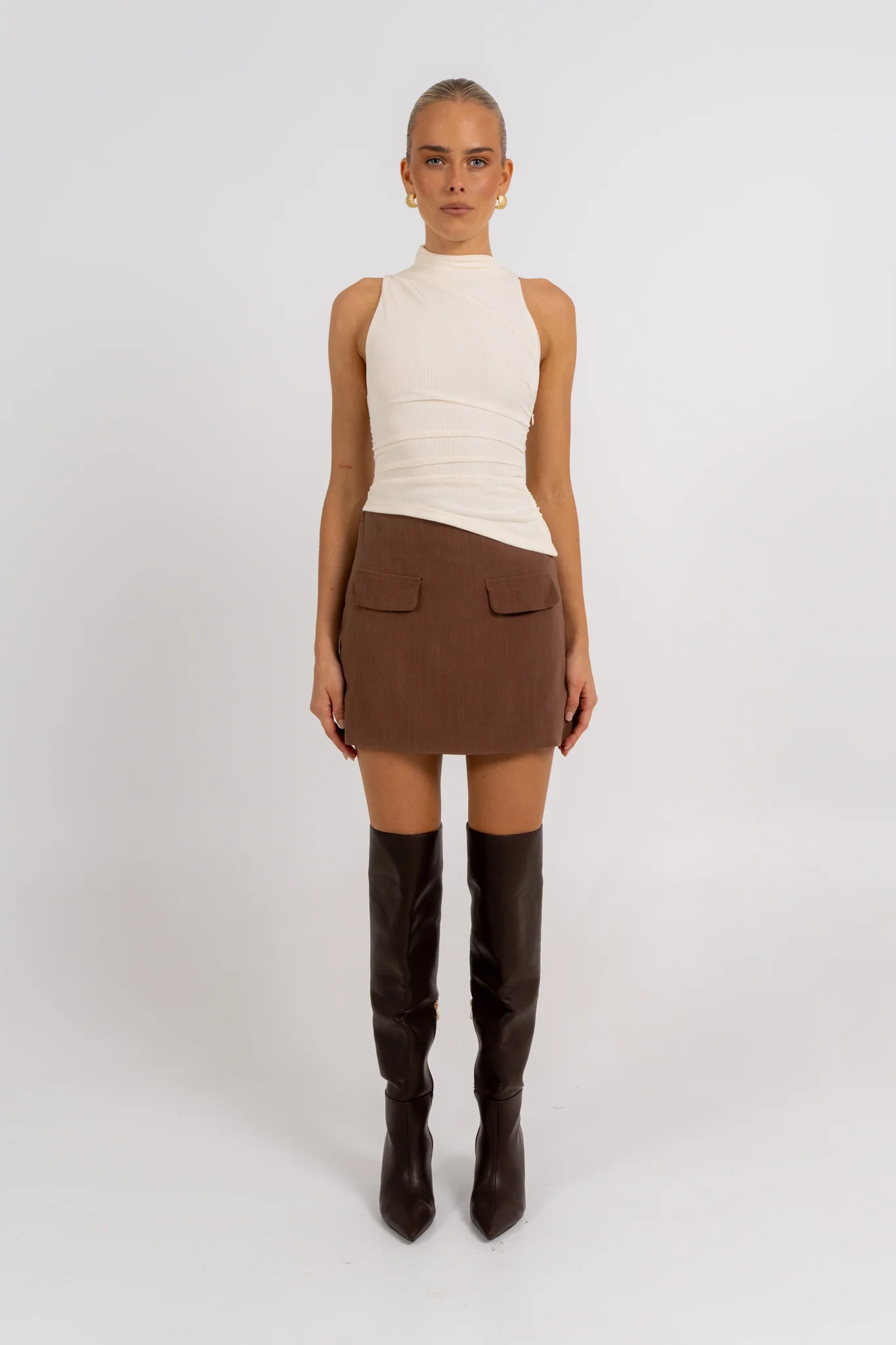 Lark Skirt Chocolate - Image 6