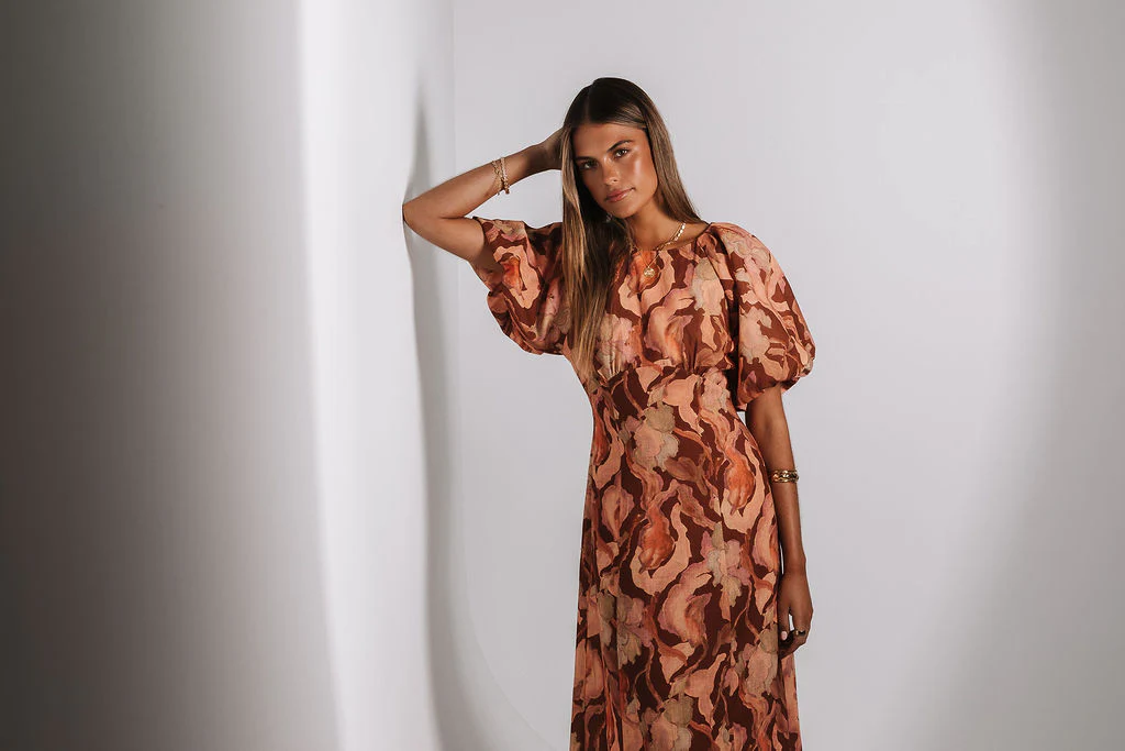 Layne Maxi Dress Daydream Print - Image 9