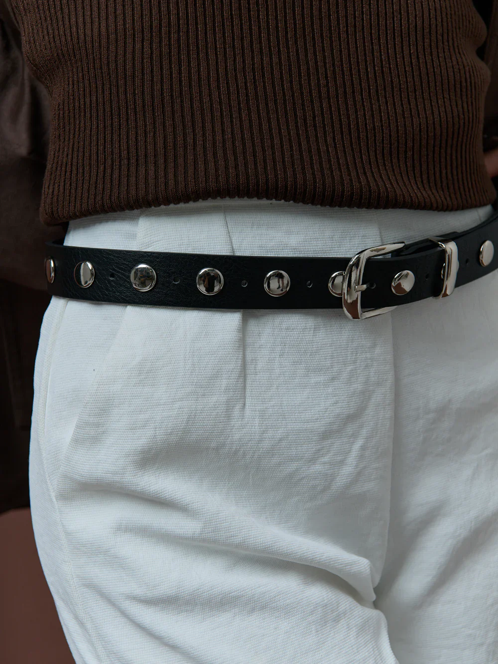 Liah Studded Belt Black - Image 3