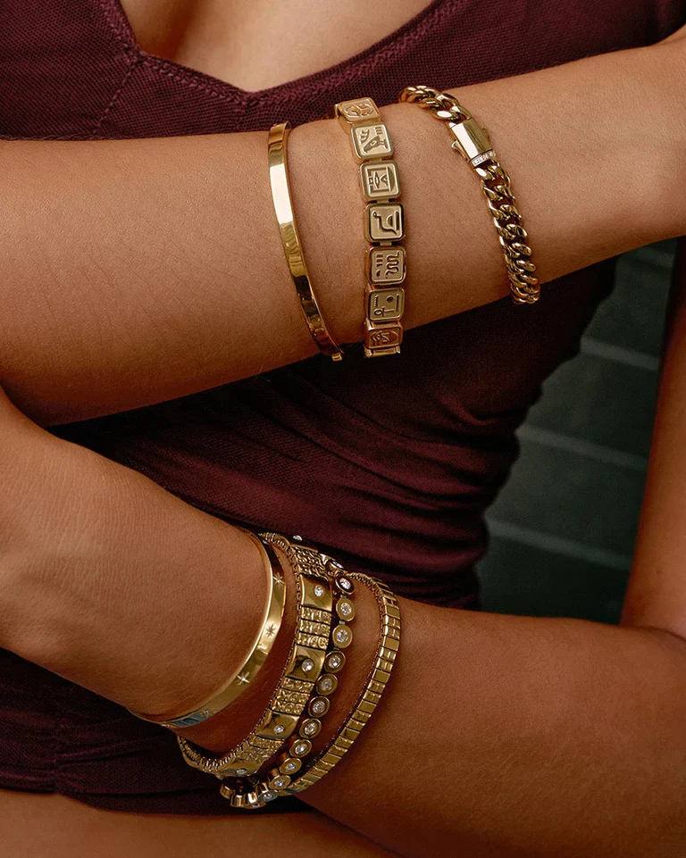 Luxor Bracelet Gold - Image 3