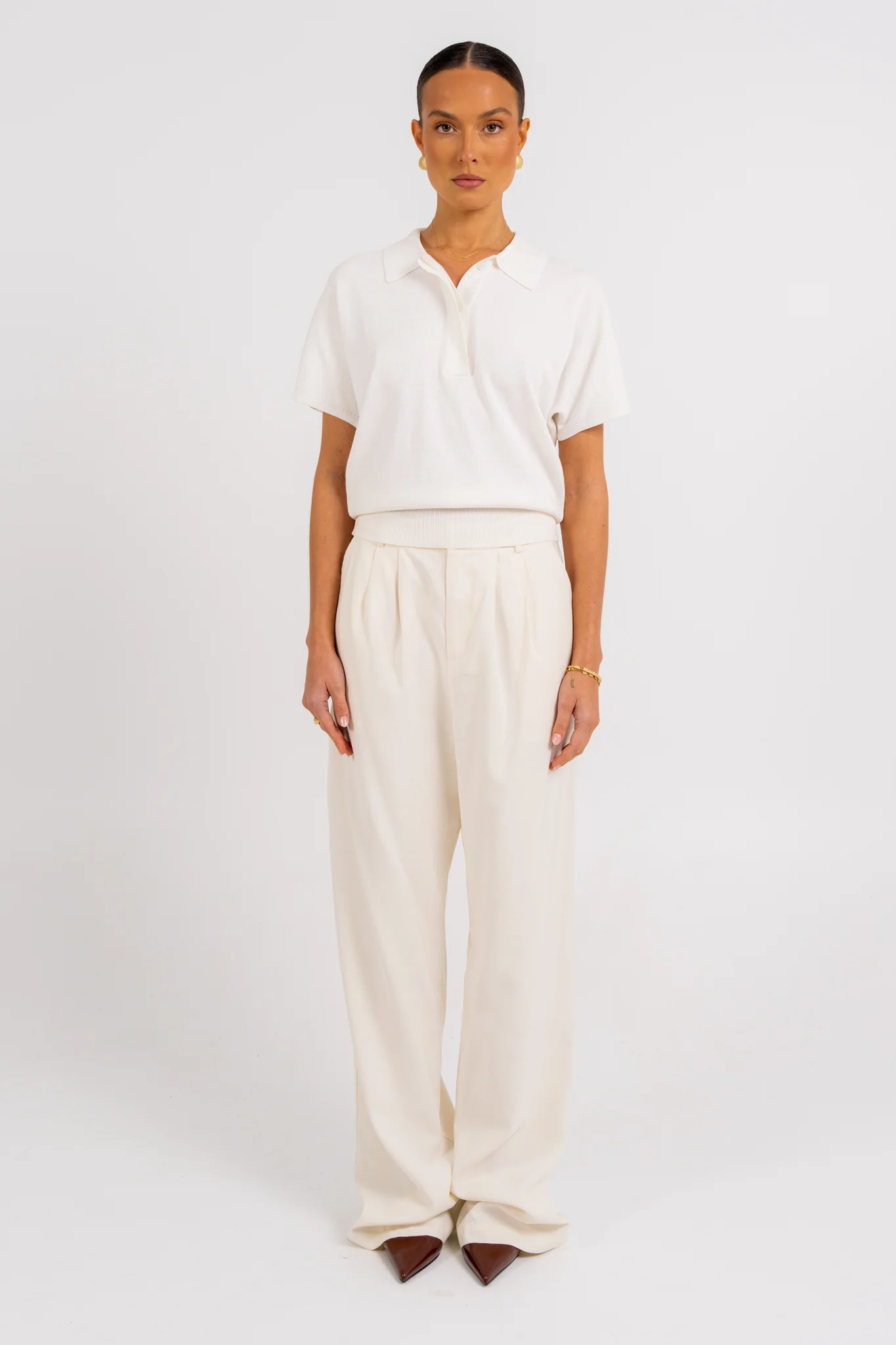 PRE ORDER Mayda Tailored Pants Bone - Image 3