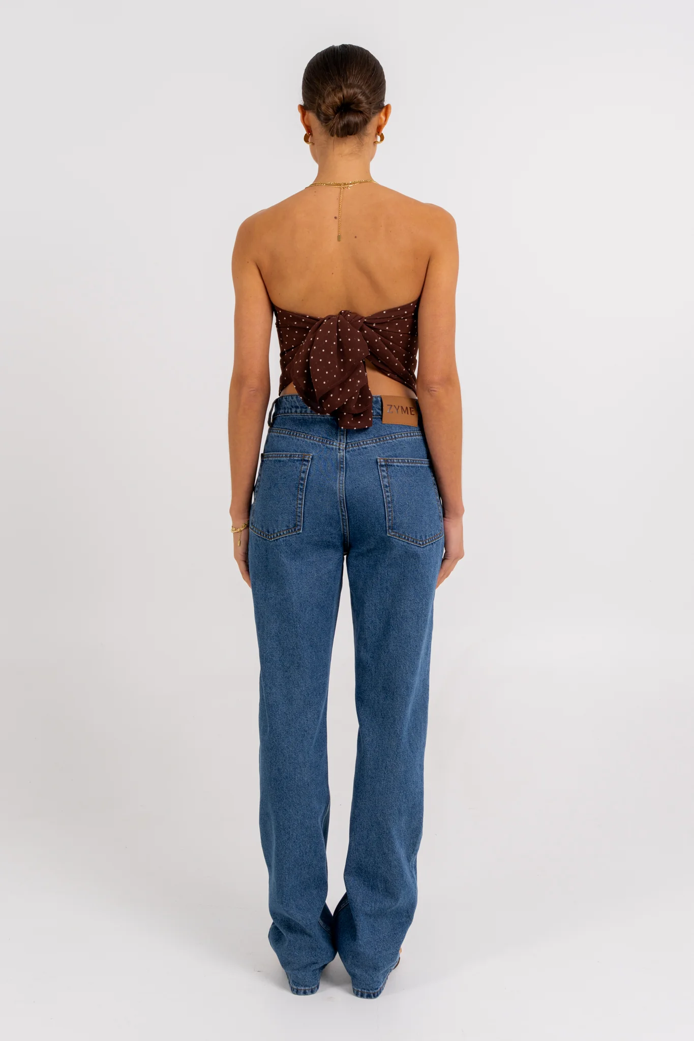 Mimi Scarf Top Polka Dot - Image 4