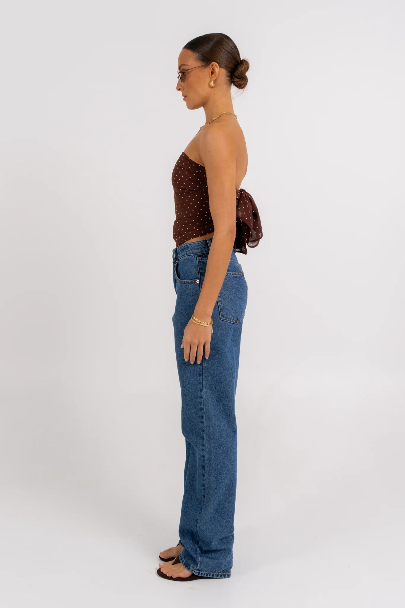 Mimi Scarf Top Polka Dot - Image 8