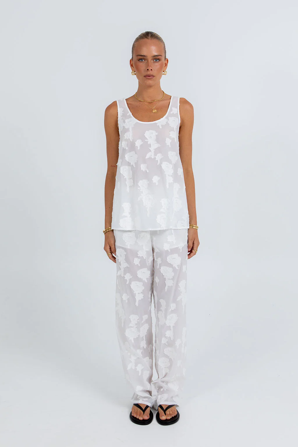 Mirabel Lace Top White - Image 4