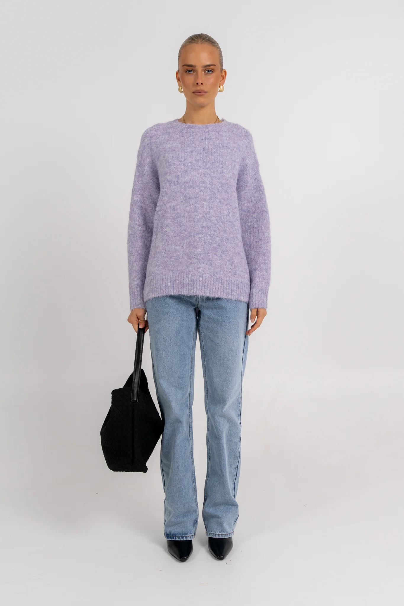 Nelani Knit Lilac Marle - Image 3