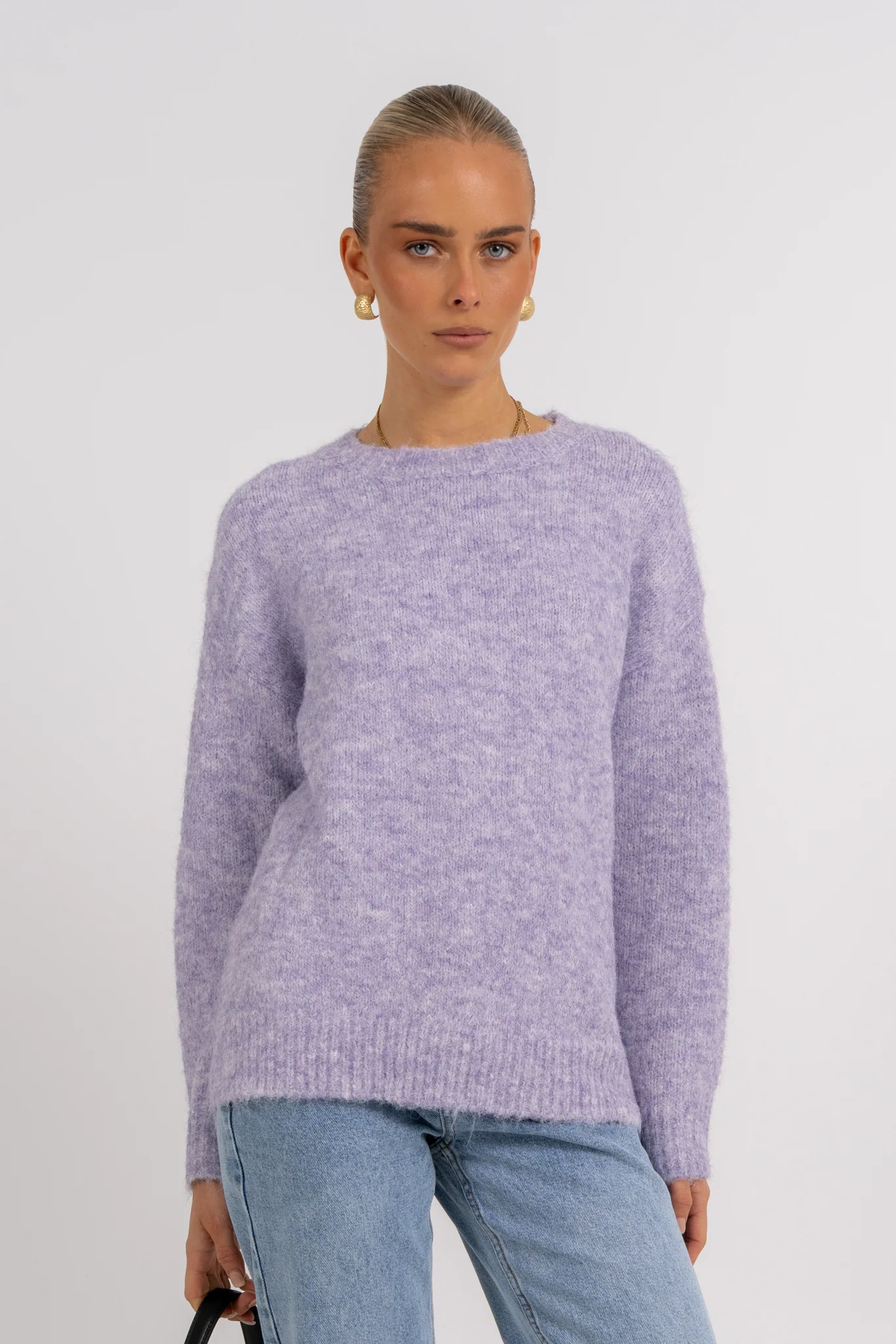 Nelani Knit Lilac Marle - Image 5