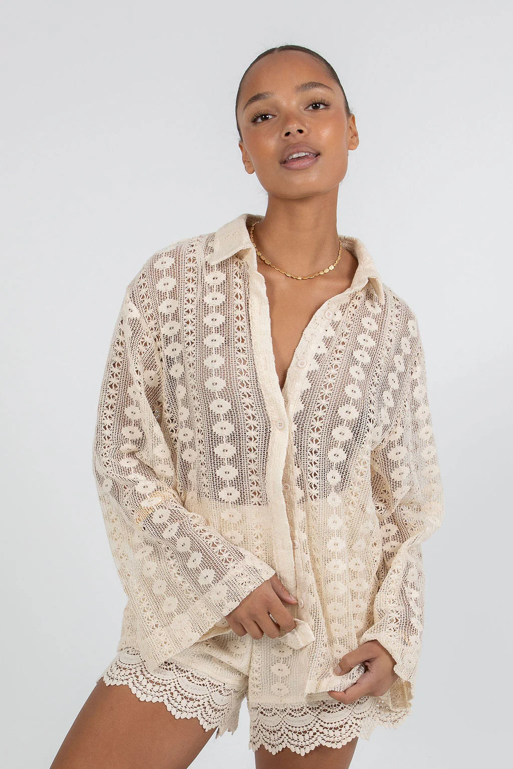 Noa Shirt Oat - Image 7