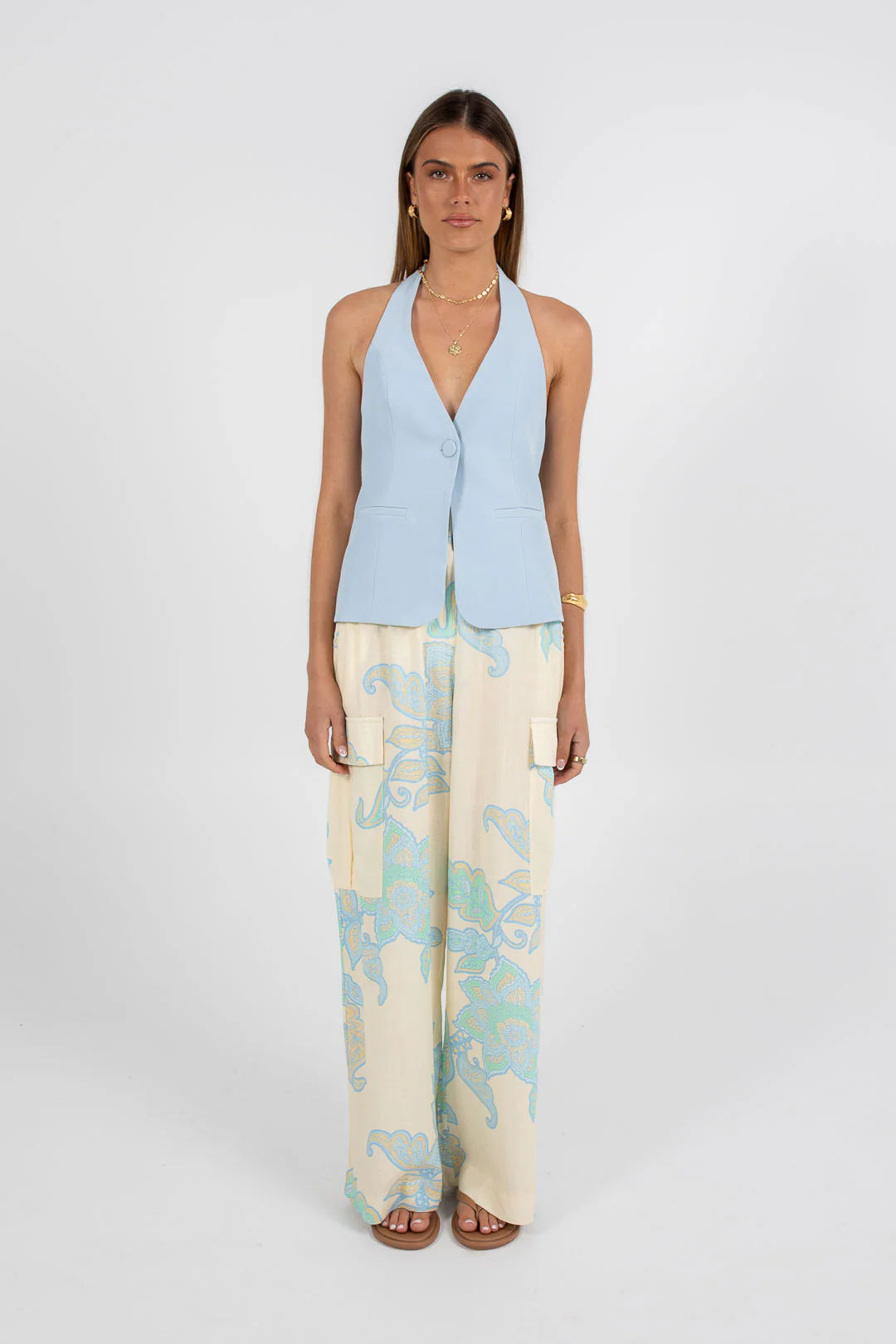 Oden Halter Top Powder Blue - Image 4