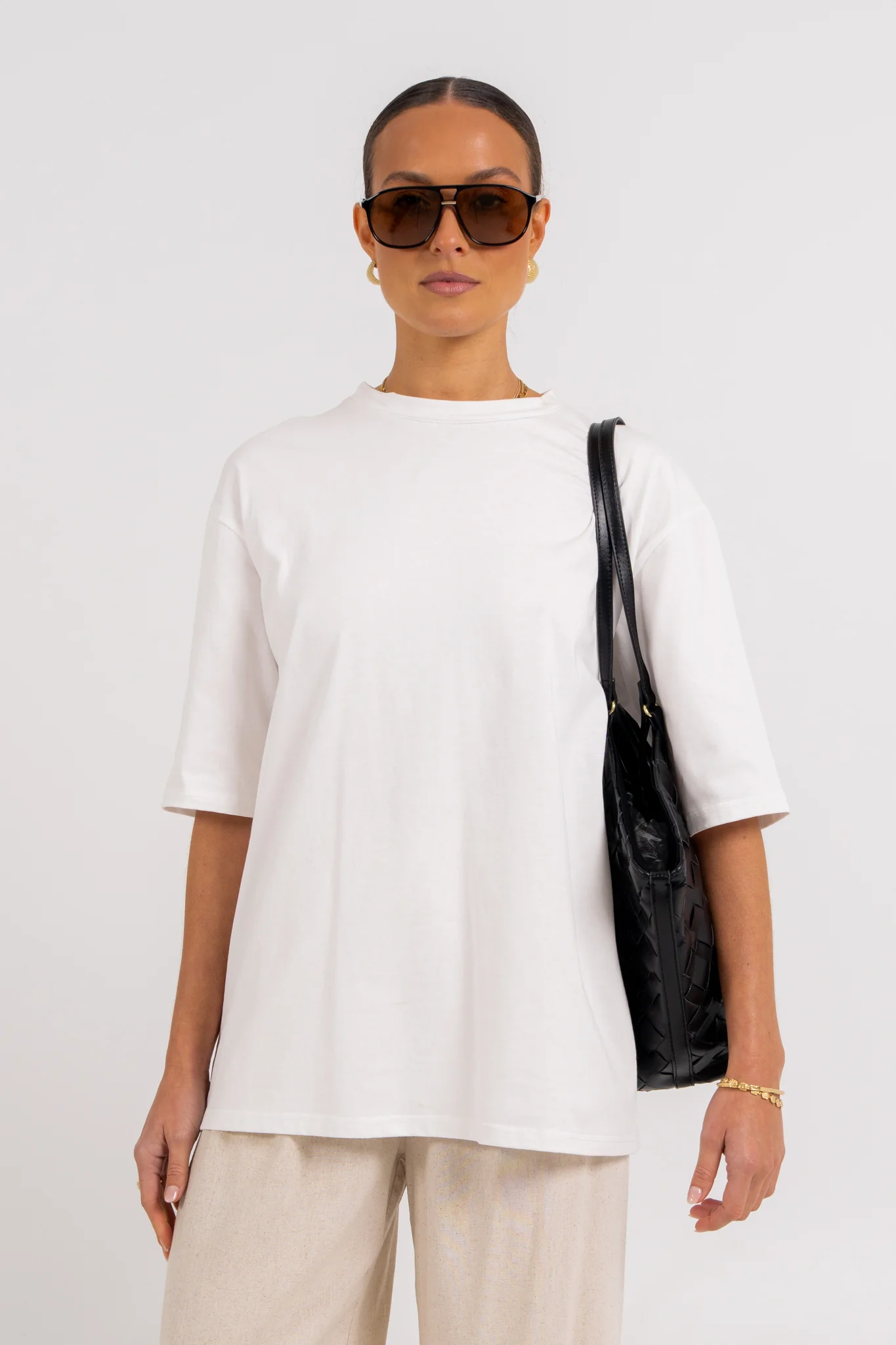 Pazzo Linen Pants Oatmeal - Image 5