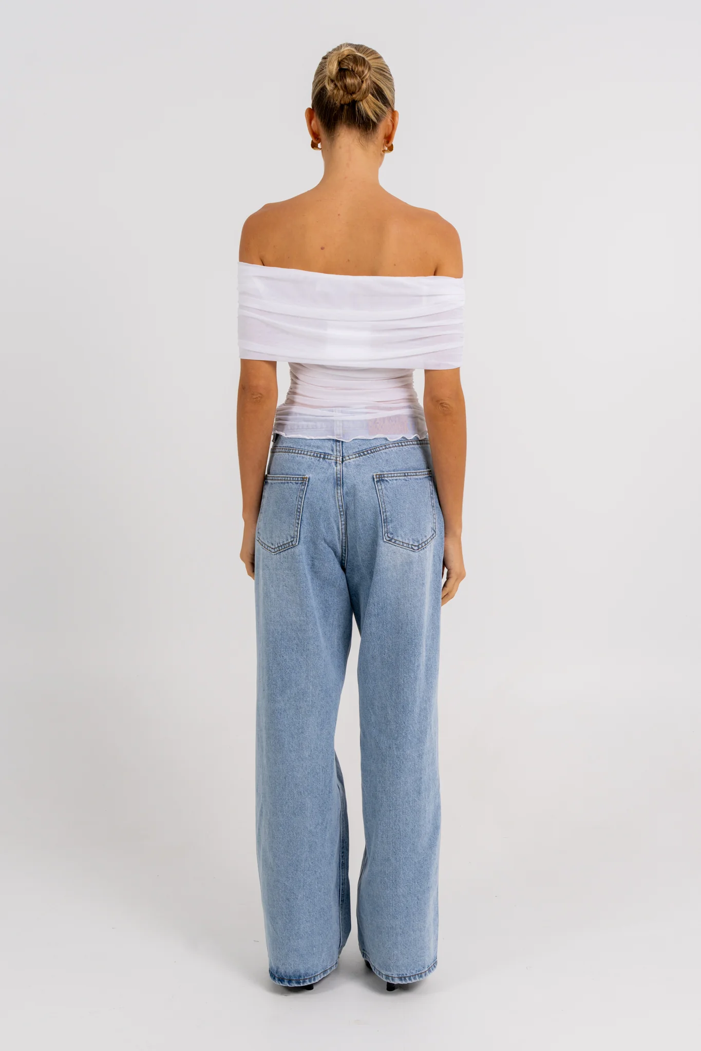 Penie Off-the-shoulder Top White - Image 5