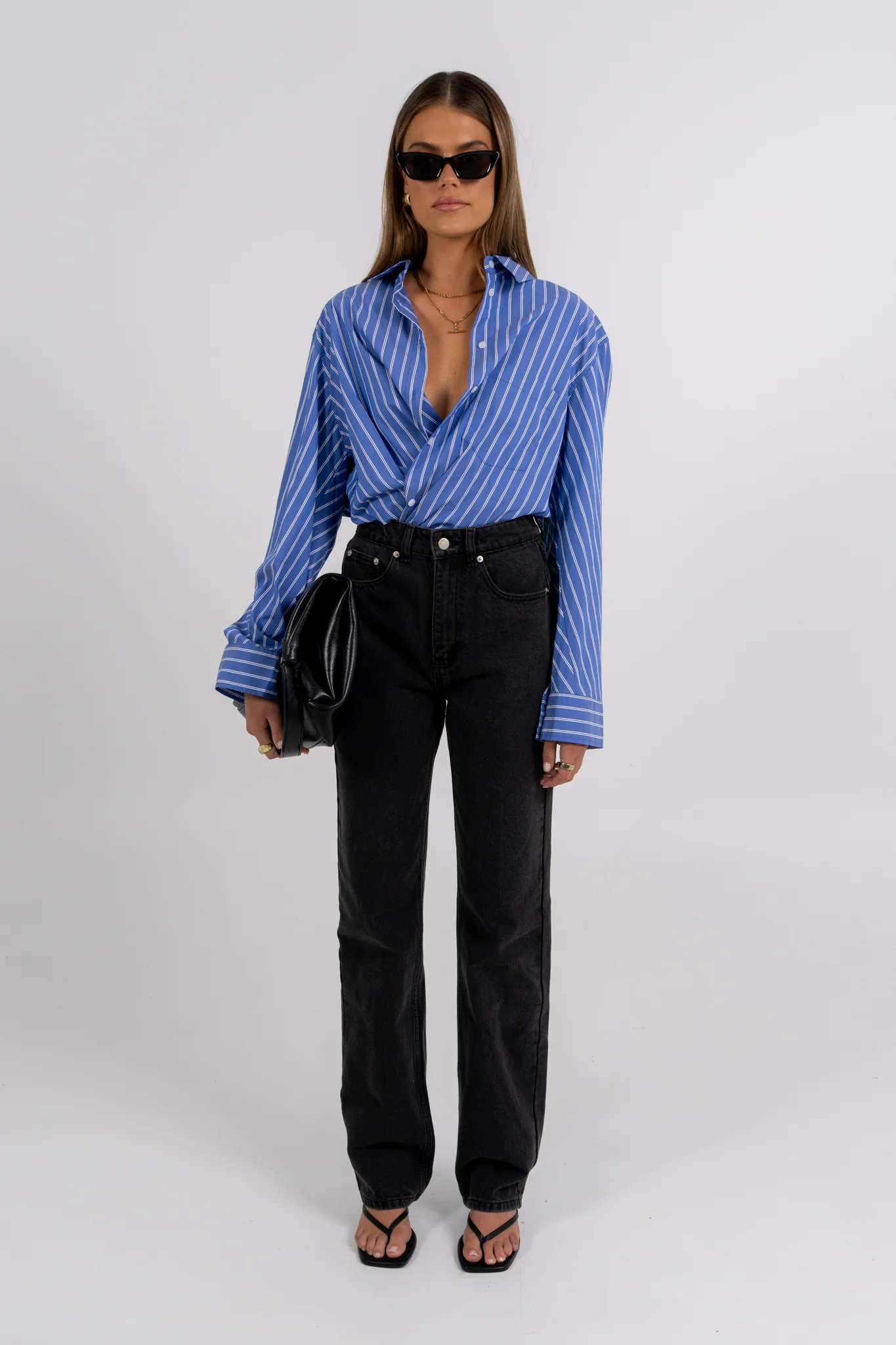 Oliver Shirt White Stripe - Image 9
