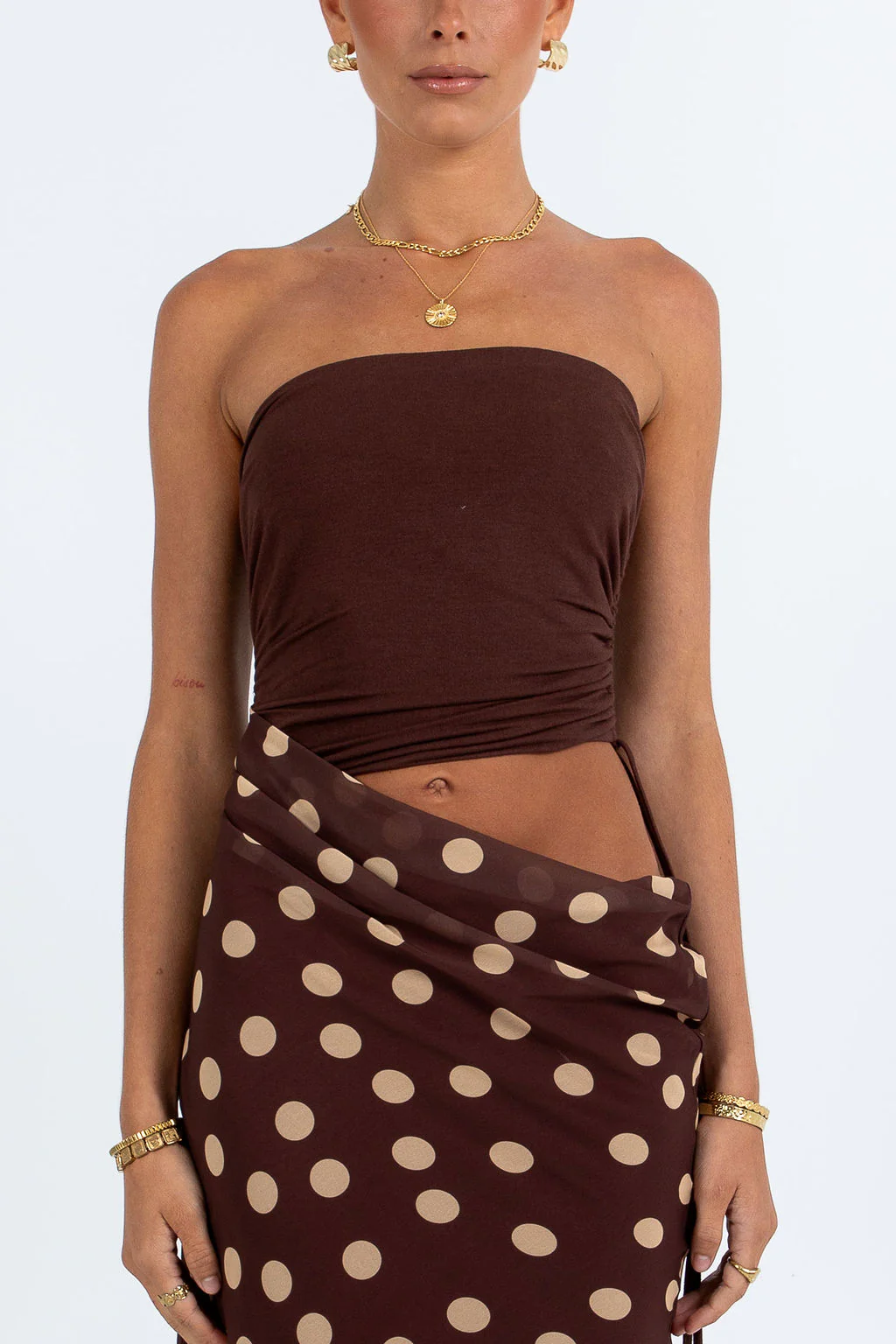 PRE ORDER Bessina Maxi Dress Polka Dot - Image 6