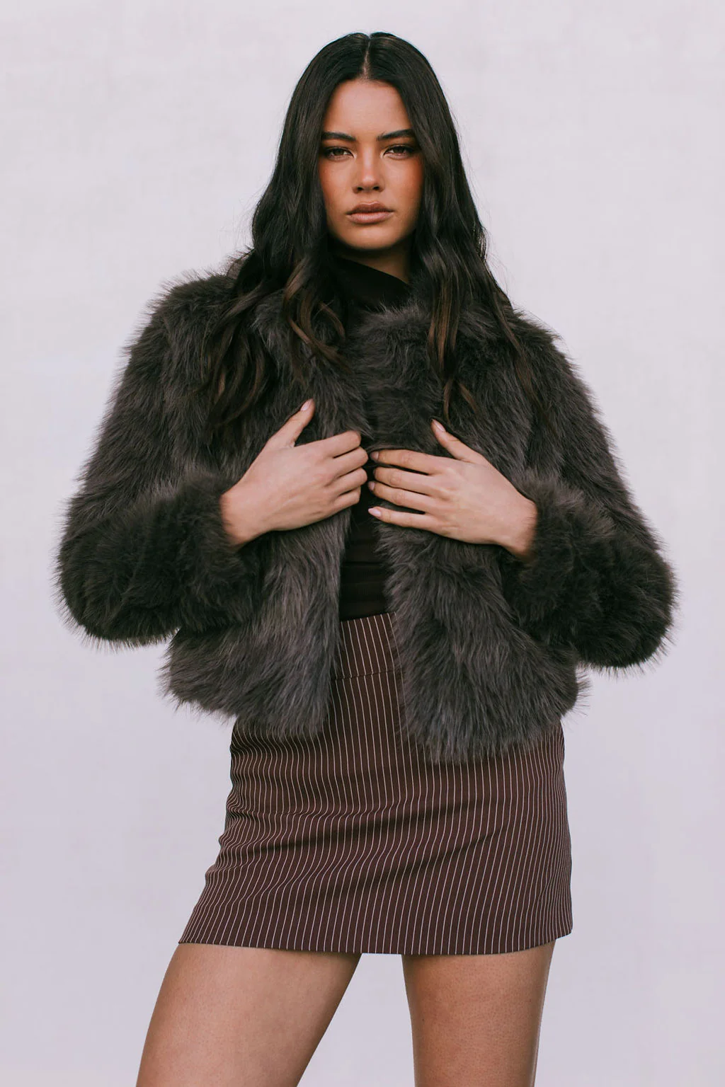 PRE ORDER Dakitah Long Sleeve Top Dark Espresso - Image 5