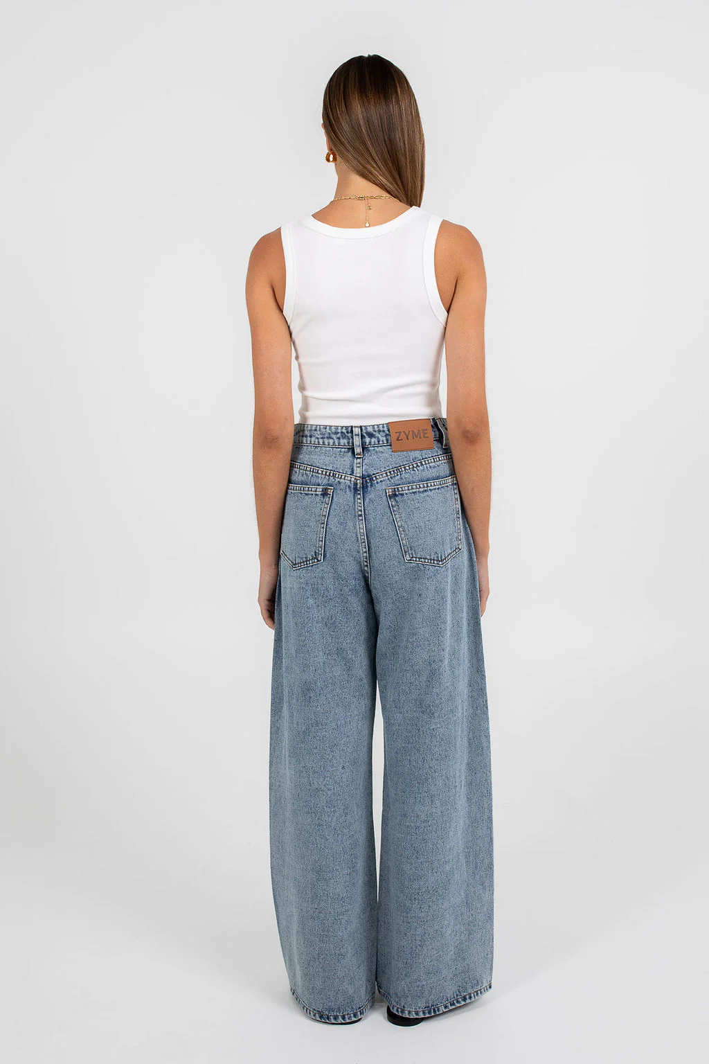 Elissa Baggy Jean Dark Mineral Wash - Image 6