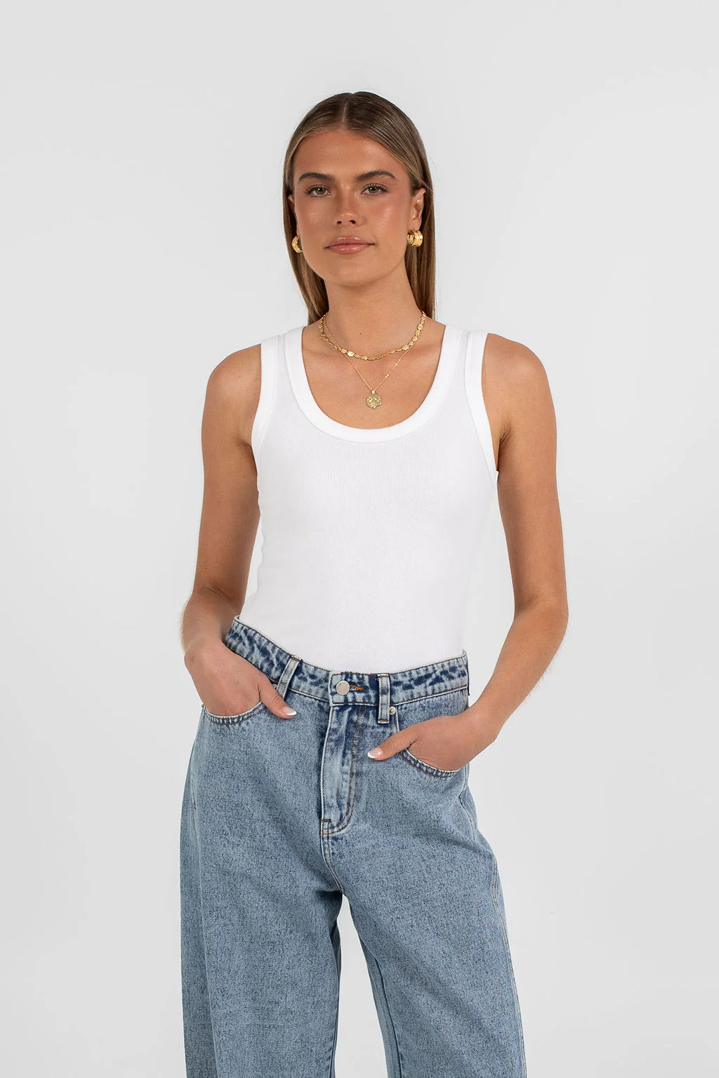 Elissa Baggy Jean Dark Mineral Wash - Image 7