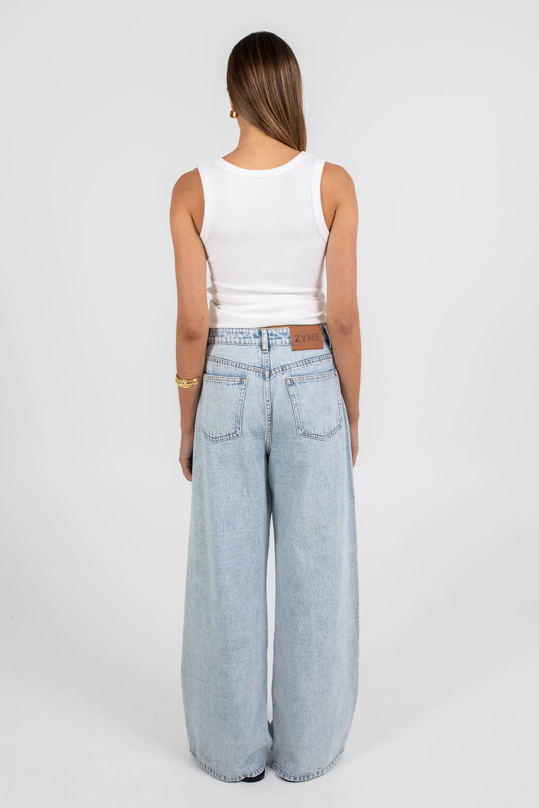 Elissa Baggy Jean Light Mineral Wash - Image 4