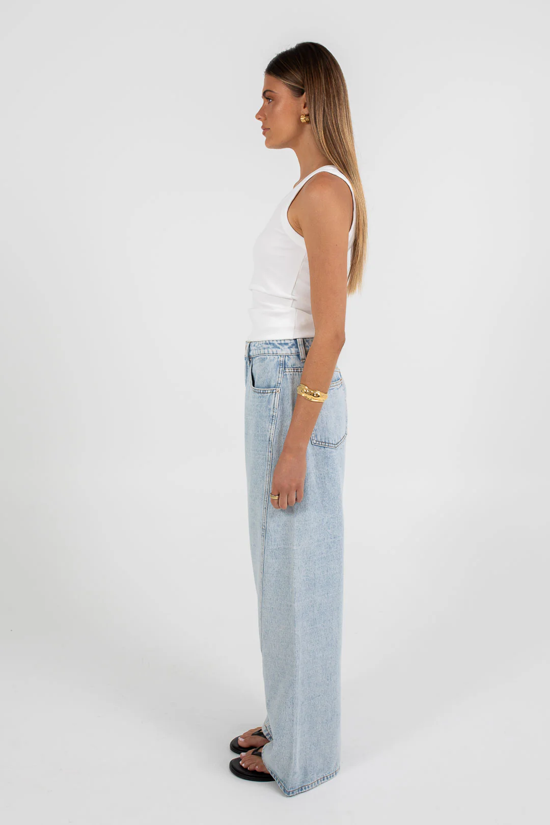 Elissa Baggy Jean Light Mineral Wash - Image 6