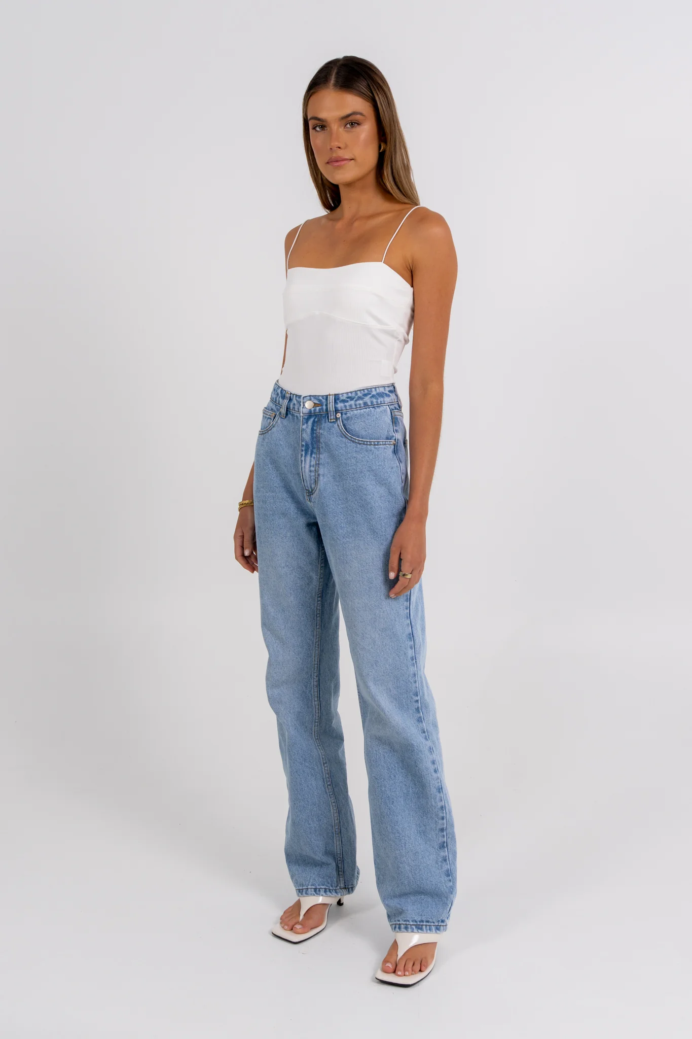 Embley Slim Leg Jean Light Vintage - Image 14