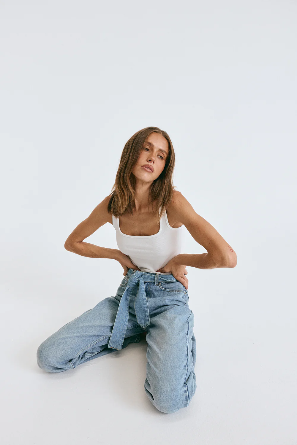 Embley Slim Leg Jean Light Vintage - Image 6
