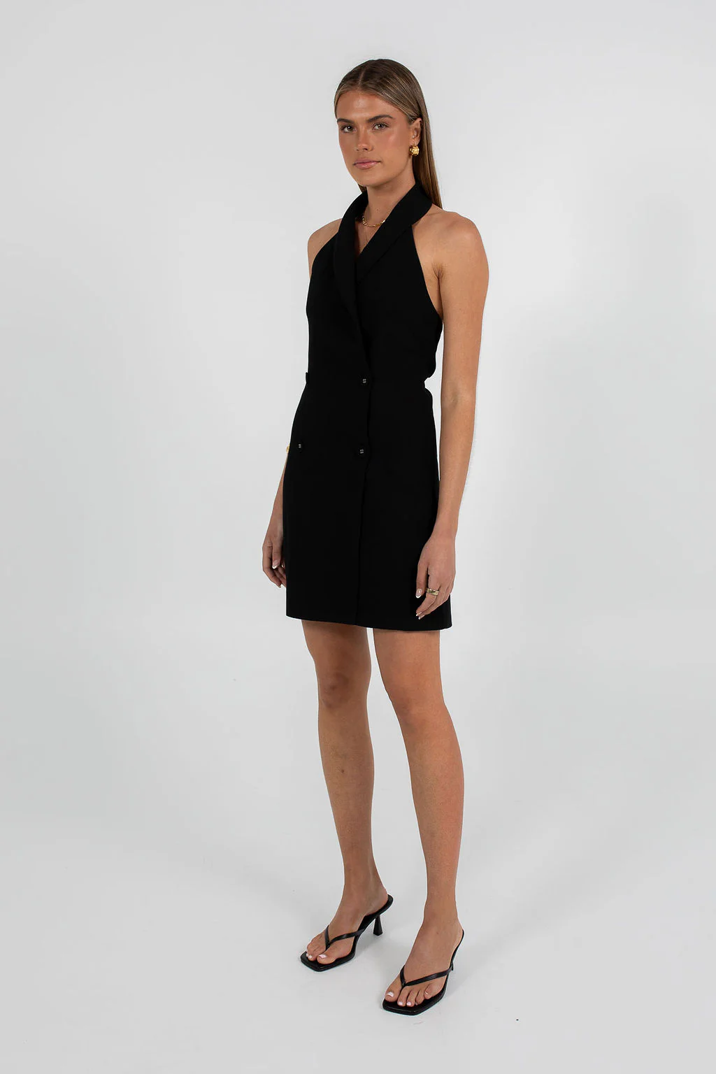 Grayson Mini Dress Black