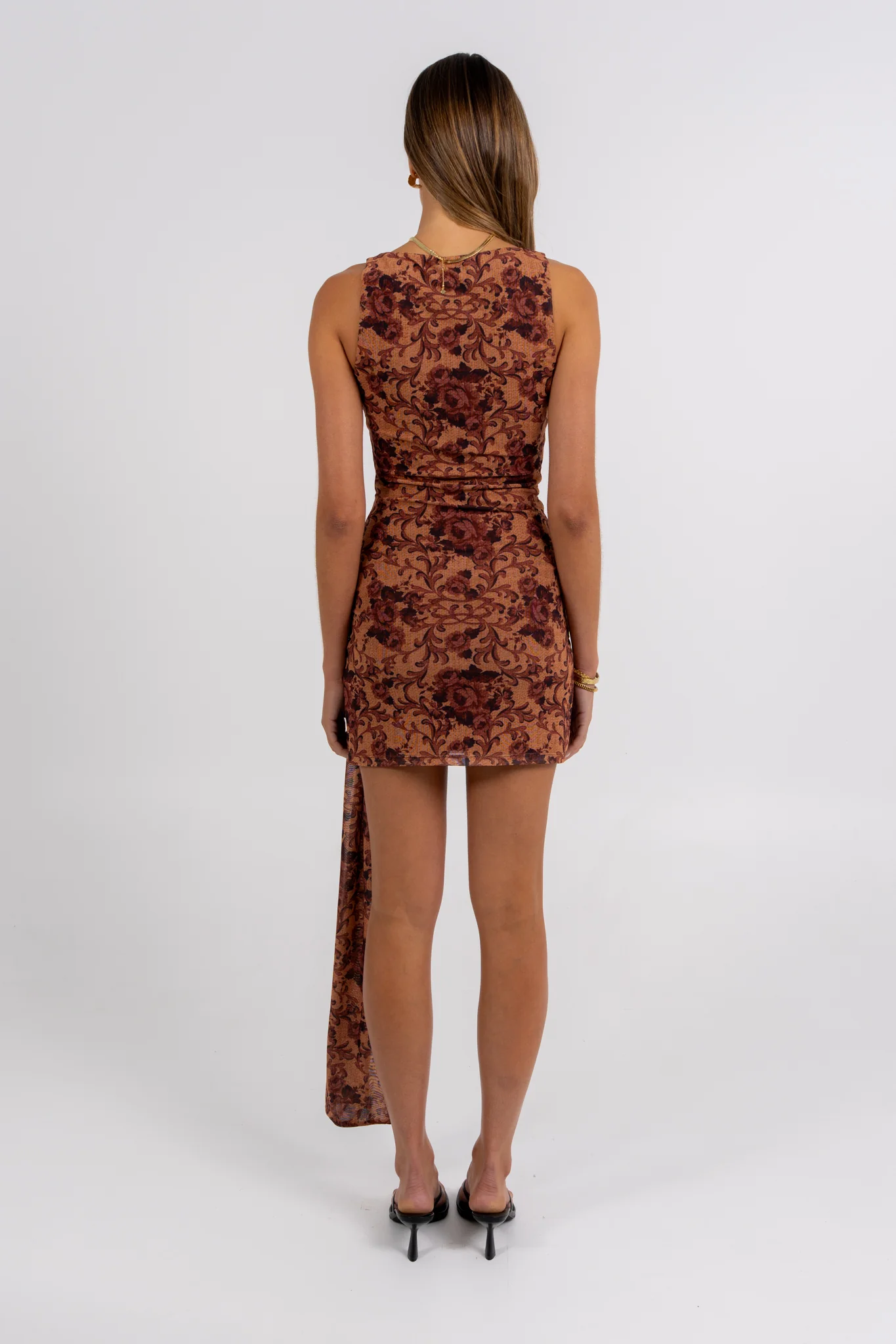 Misha Mini Dress Heirloom Print - Image 4