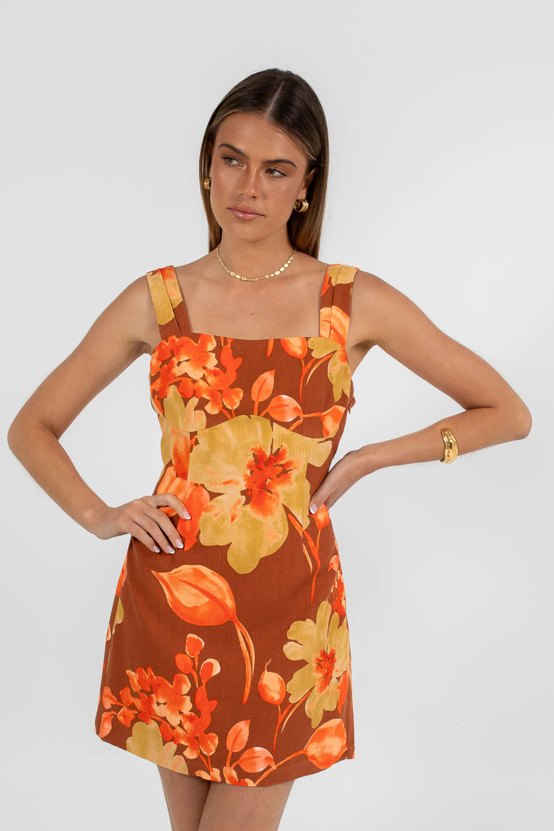 Neveah Mini Dress Solvana Print - Image 3