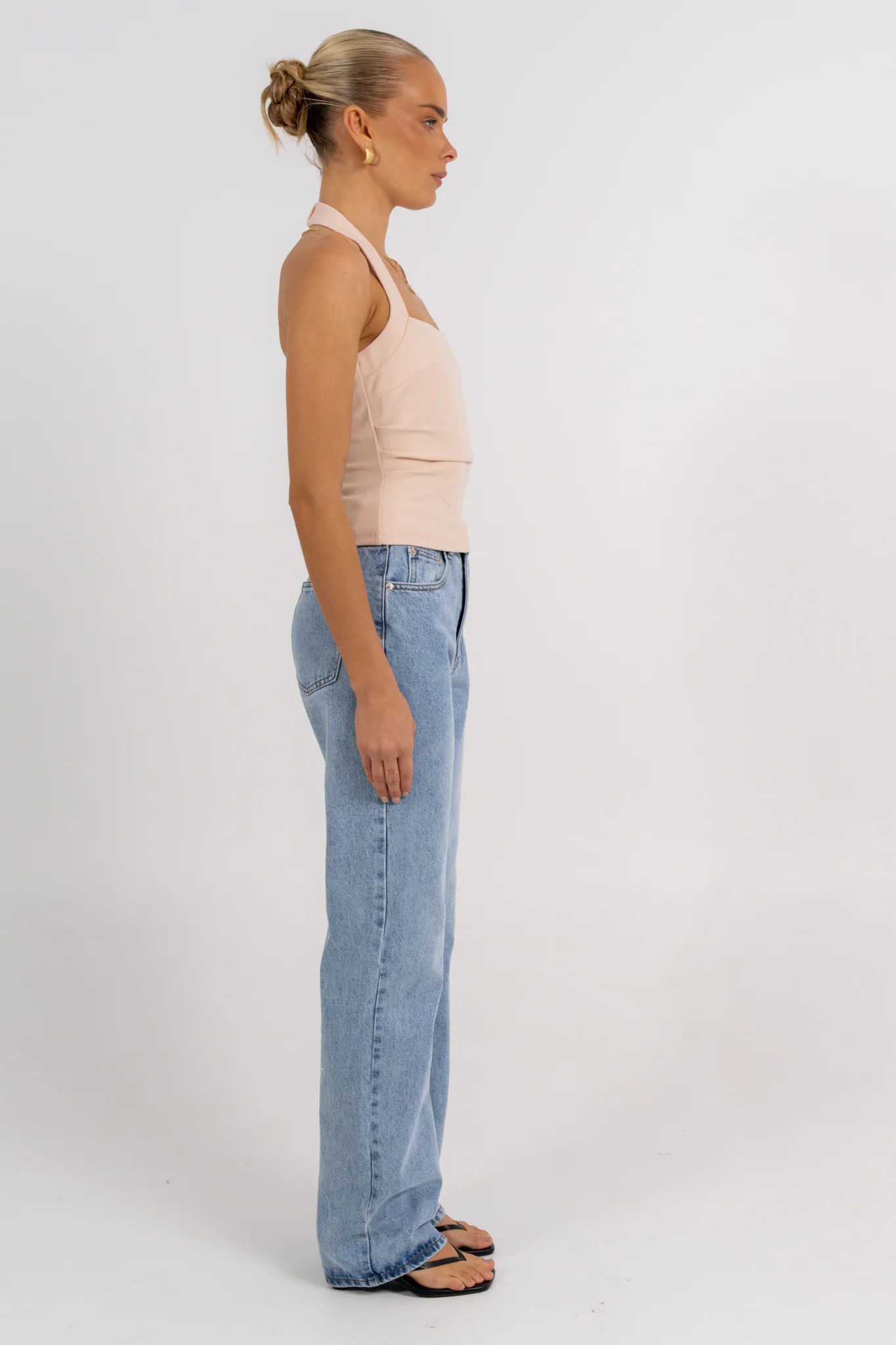 Rilee Halter Top Bone - Image 11