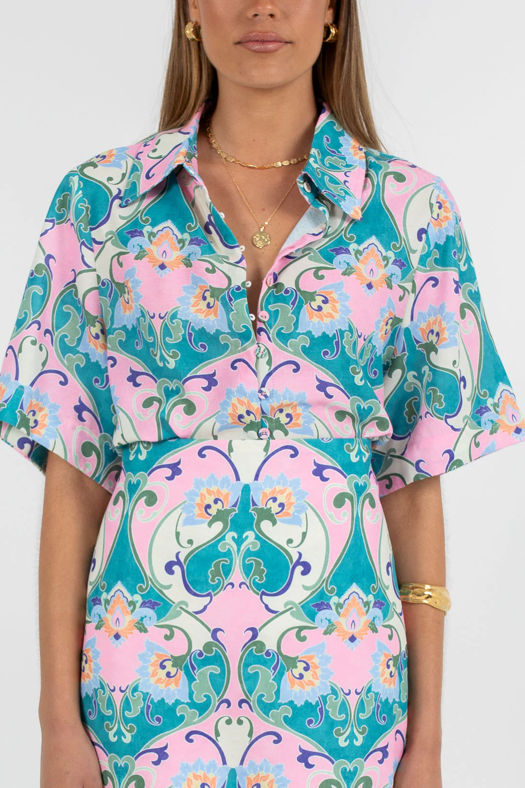 Taman Shirt Charm Print - Image 5