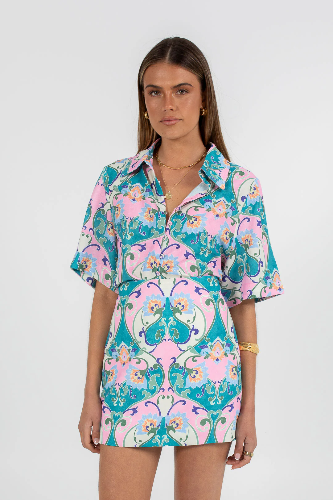 Taman Shirt Charm Print - Image 7