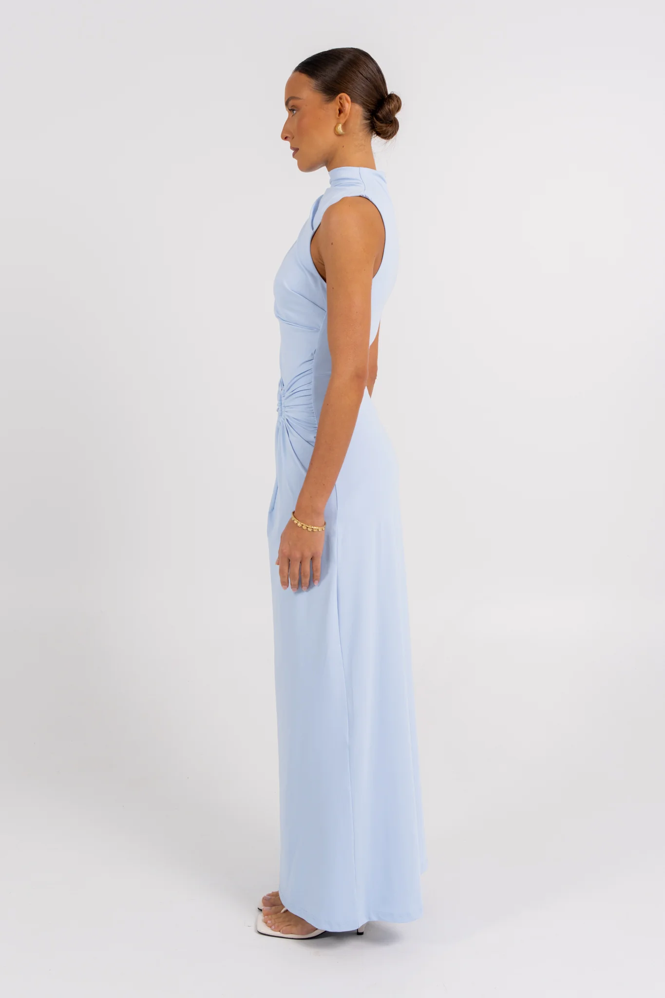 Ulla Maxi Dress Baby Blue - Image 12